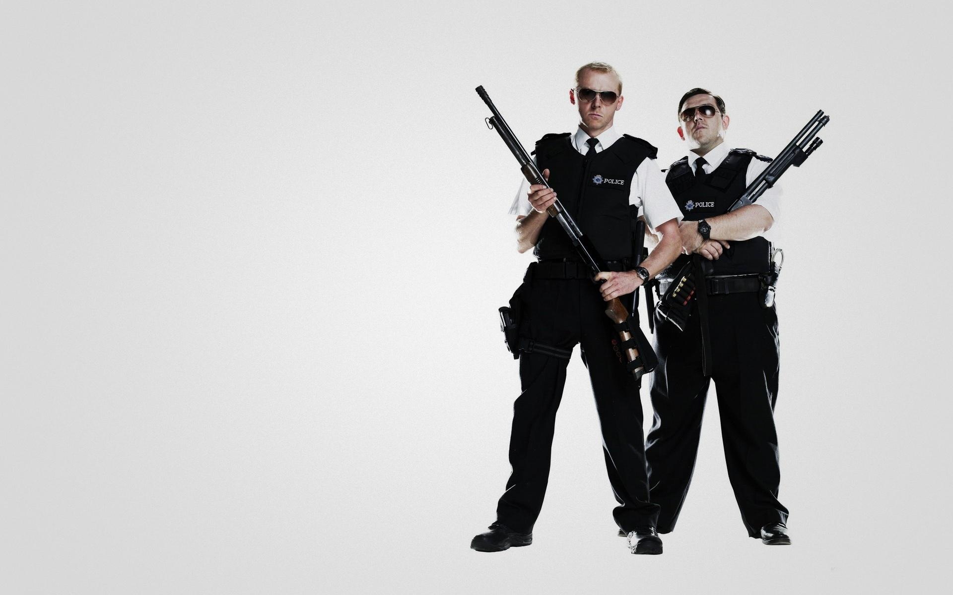 Hot Fuzz, Stylish wallpapers, Memorable quotes, British brilliance, 1920x1200 HD Desktop