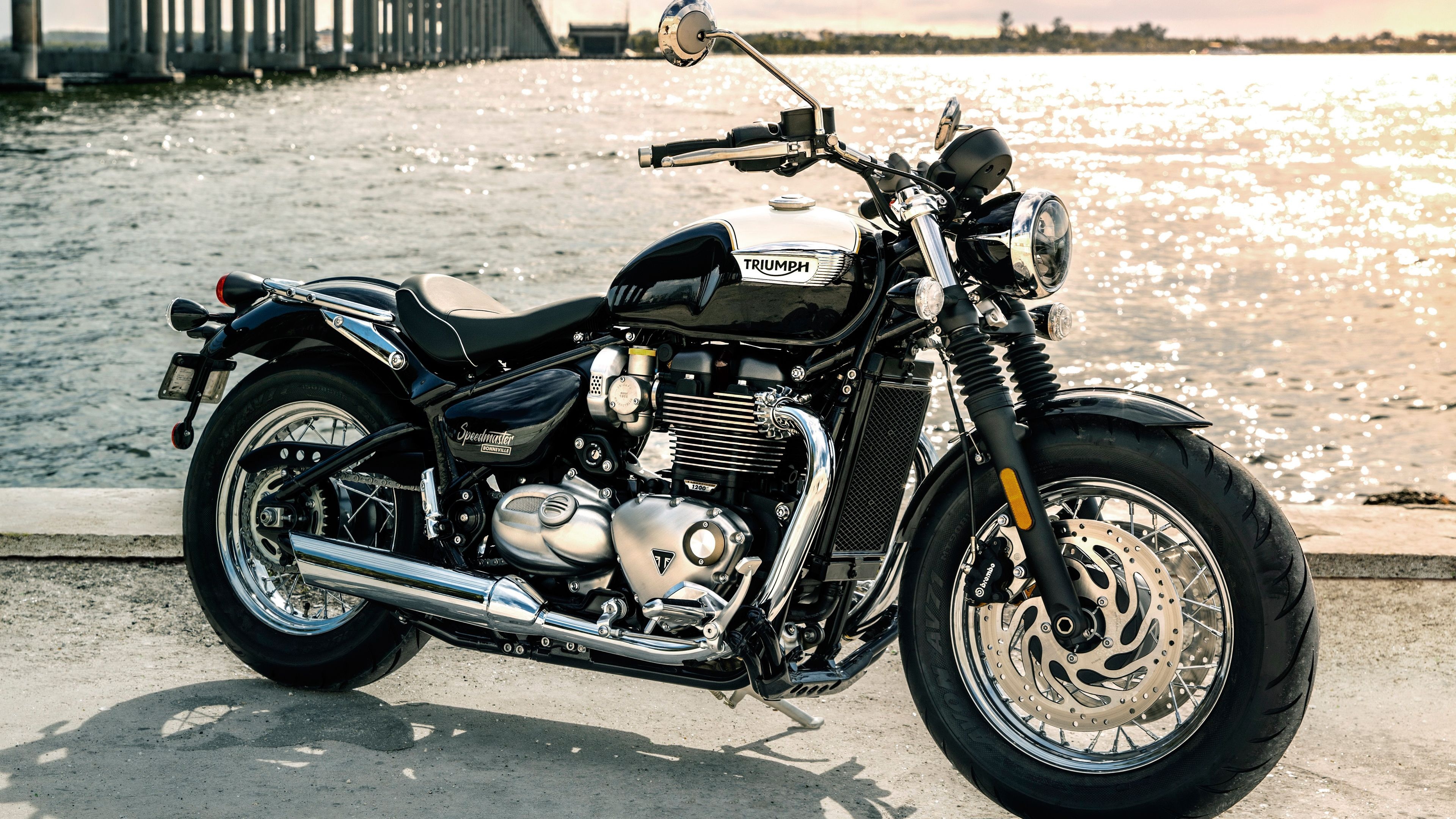 Triumph Speedmaster, Classic styling, Powerful engine, Iconic motorcycle, 3840x2160 4K Desktop