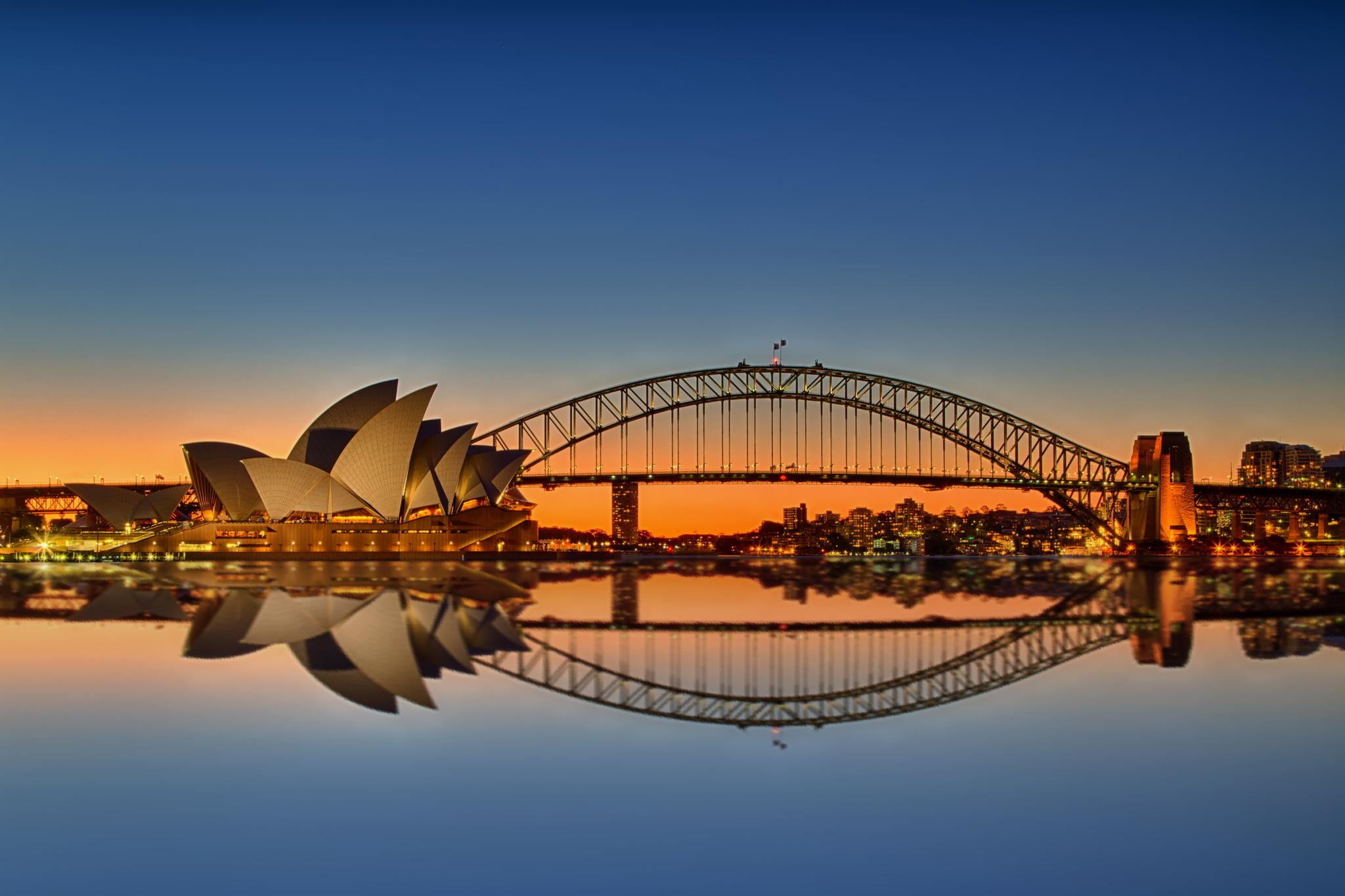 Skyline, Sydney Harbor Bridge Wallpaper, 2050x1370 HD Desktop