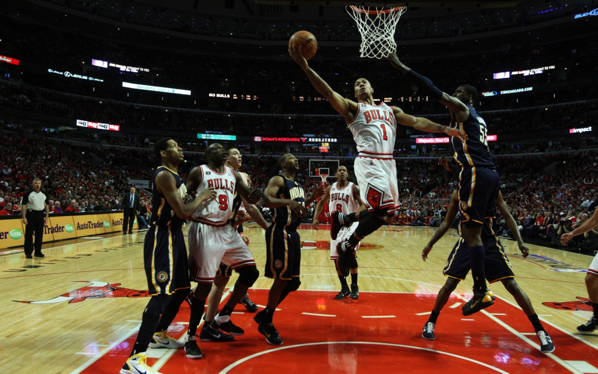 Chicago Bulls, Sports team, Dynamic backgrounds, Team pride, 1920x1200 HD Desktop