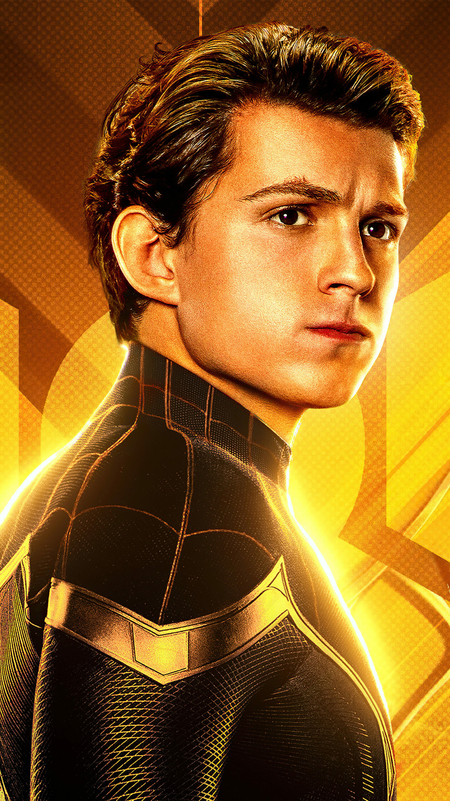 Tom Holland, Spider-Man in No Way Home, Ultra HD mobile wallpaper, Exciting actor, 1440x2560 HD Phone