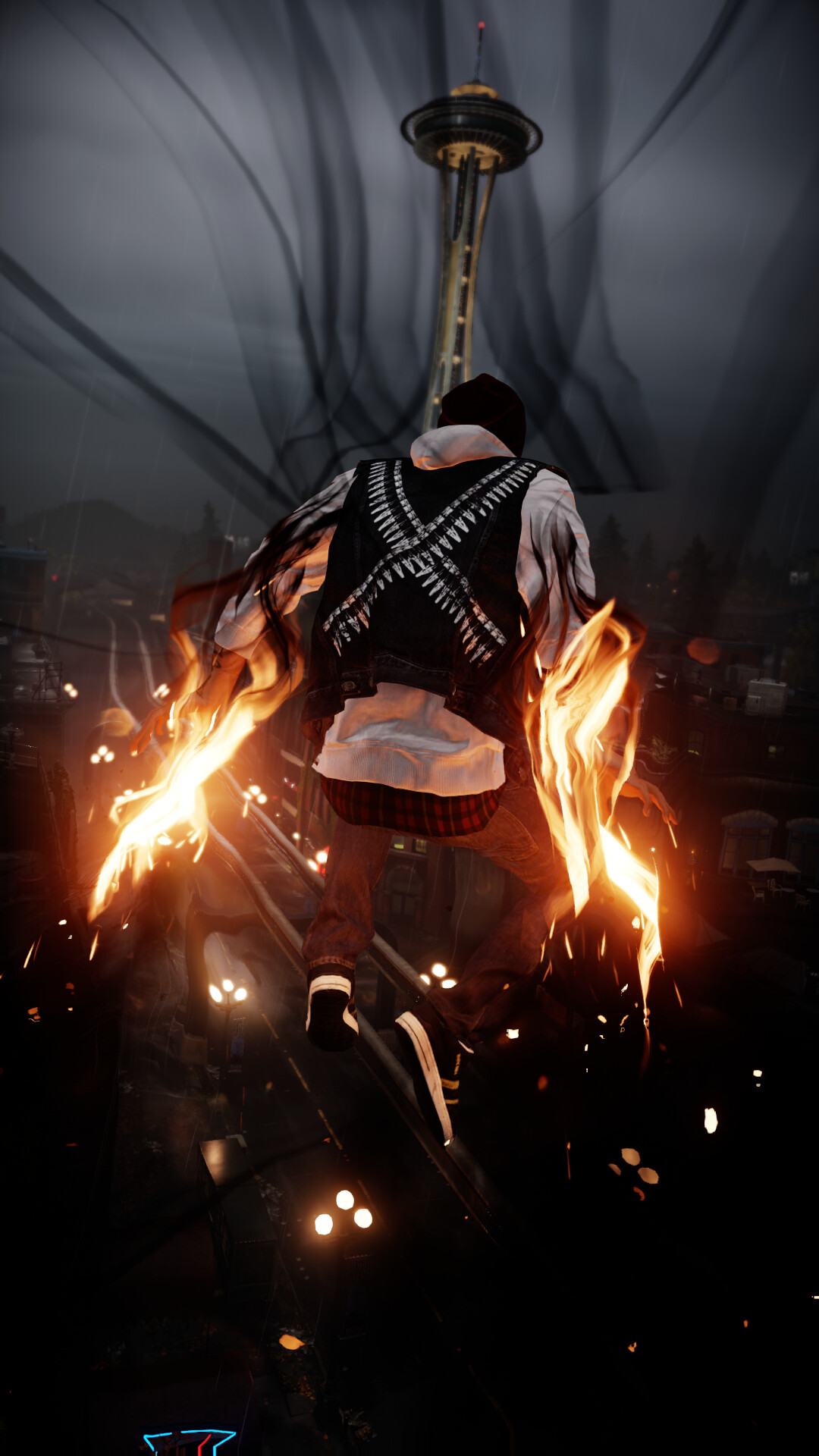 InFAMOUS, Second son, Delsin Rowe, Ideas, 1080x1920 Full HD Phone