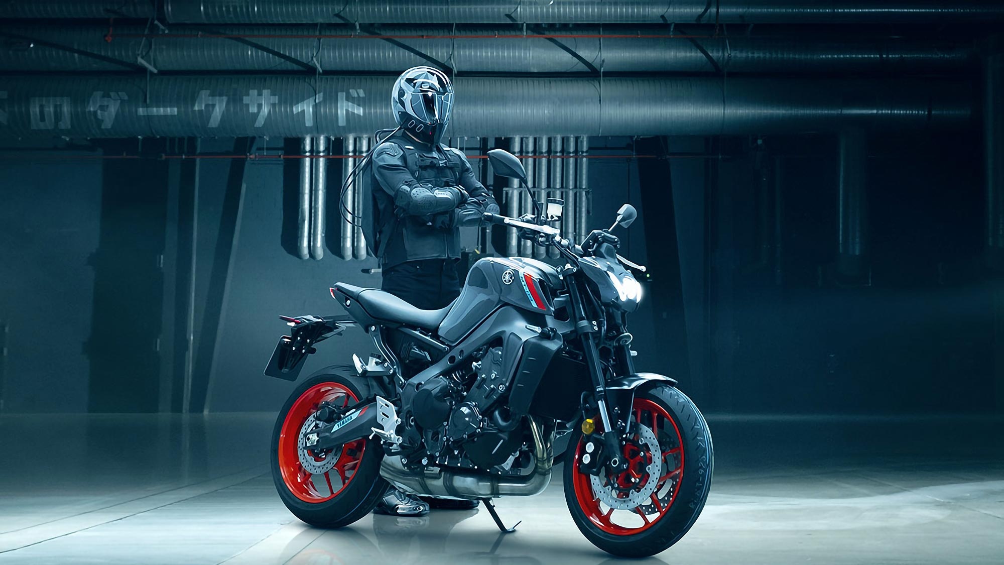 Yamaha MT-09, 2021 Yamaha MT-09, More powerful hyper naked, 2000x1130 HD Desktop