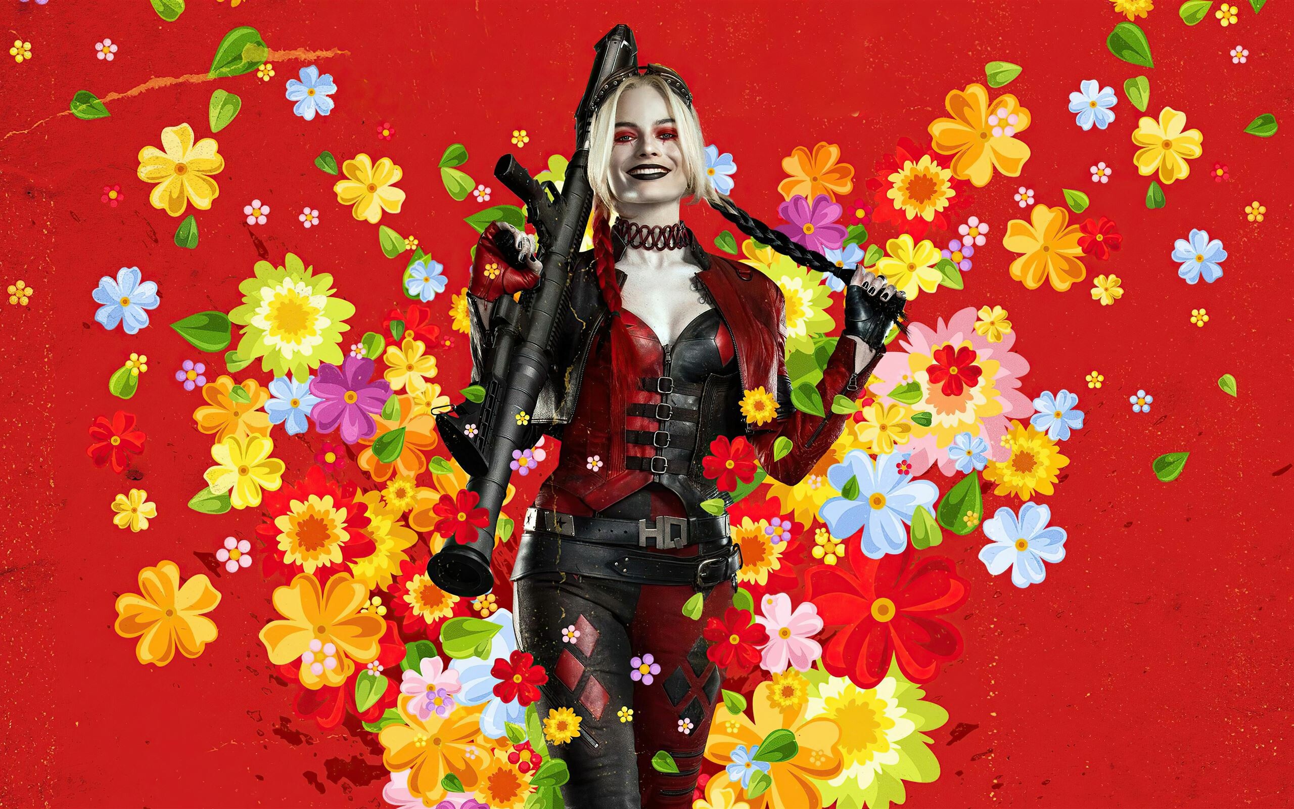 Harley Quinn, The Suicide Squad, 8K wallpaper, Emotionally charged, 2560x1600 HD Desktop