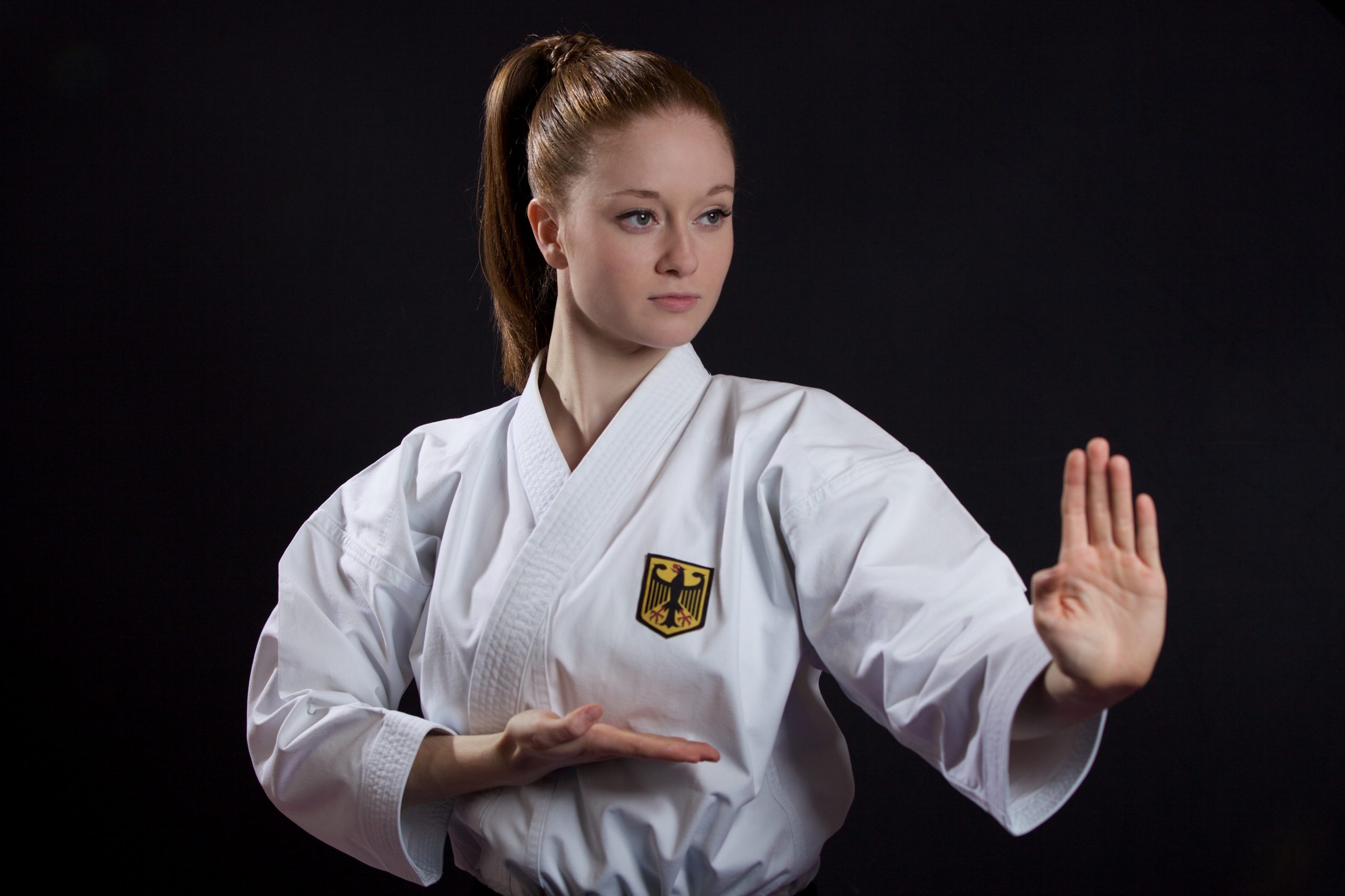 Lena Mayer, Karate Wallpaper, 2560x1710 HD Desktop