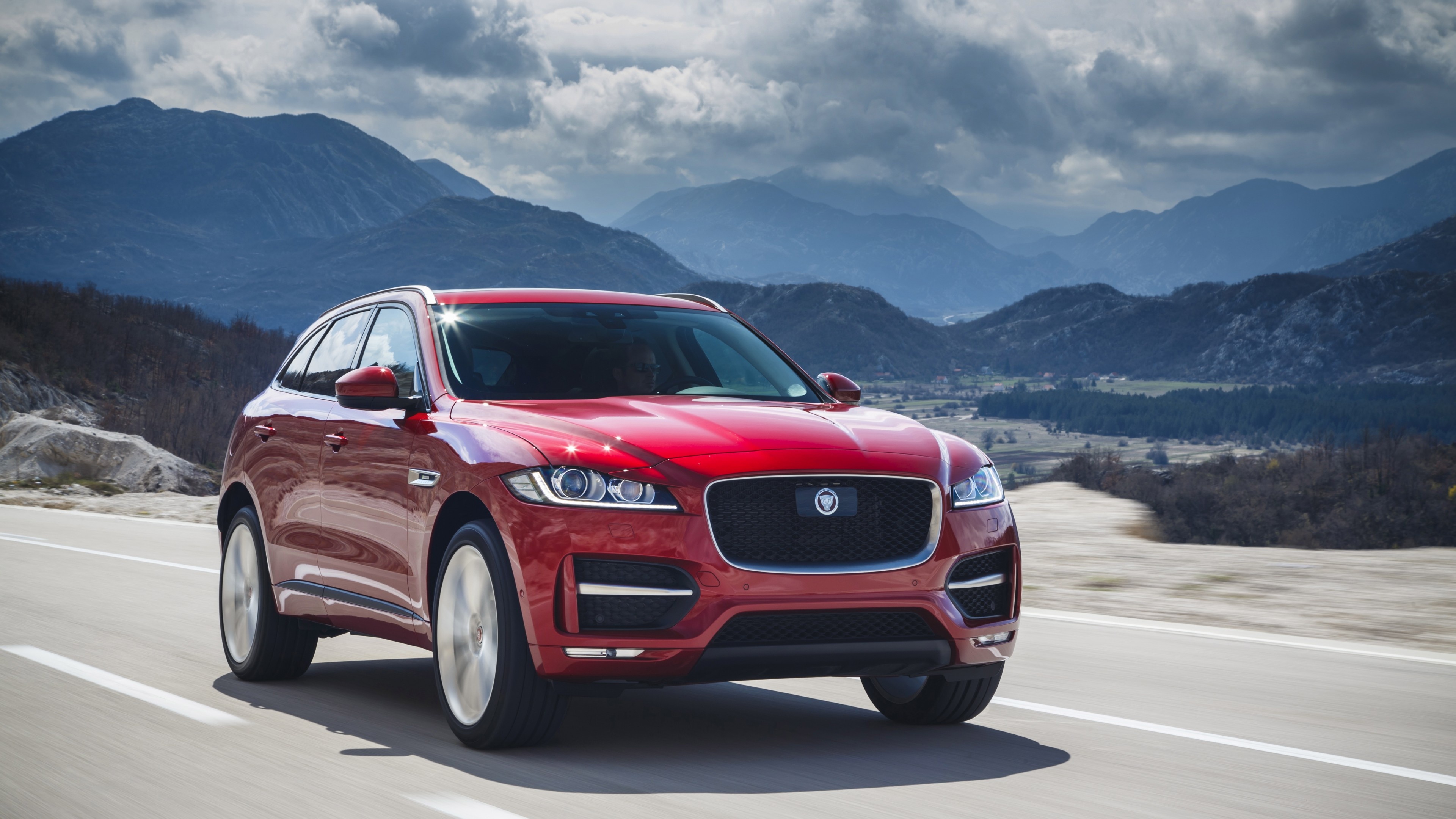 R-Sport, Jaguar F-PACE Wallpaper, 3840x2160 4K Desktop