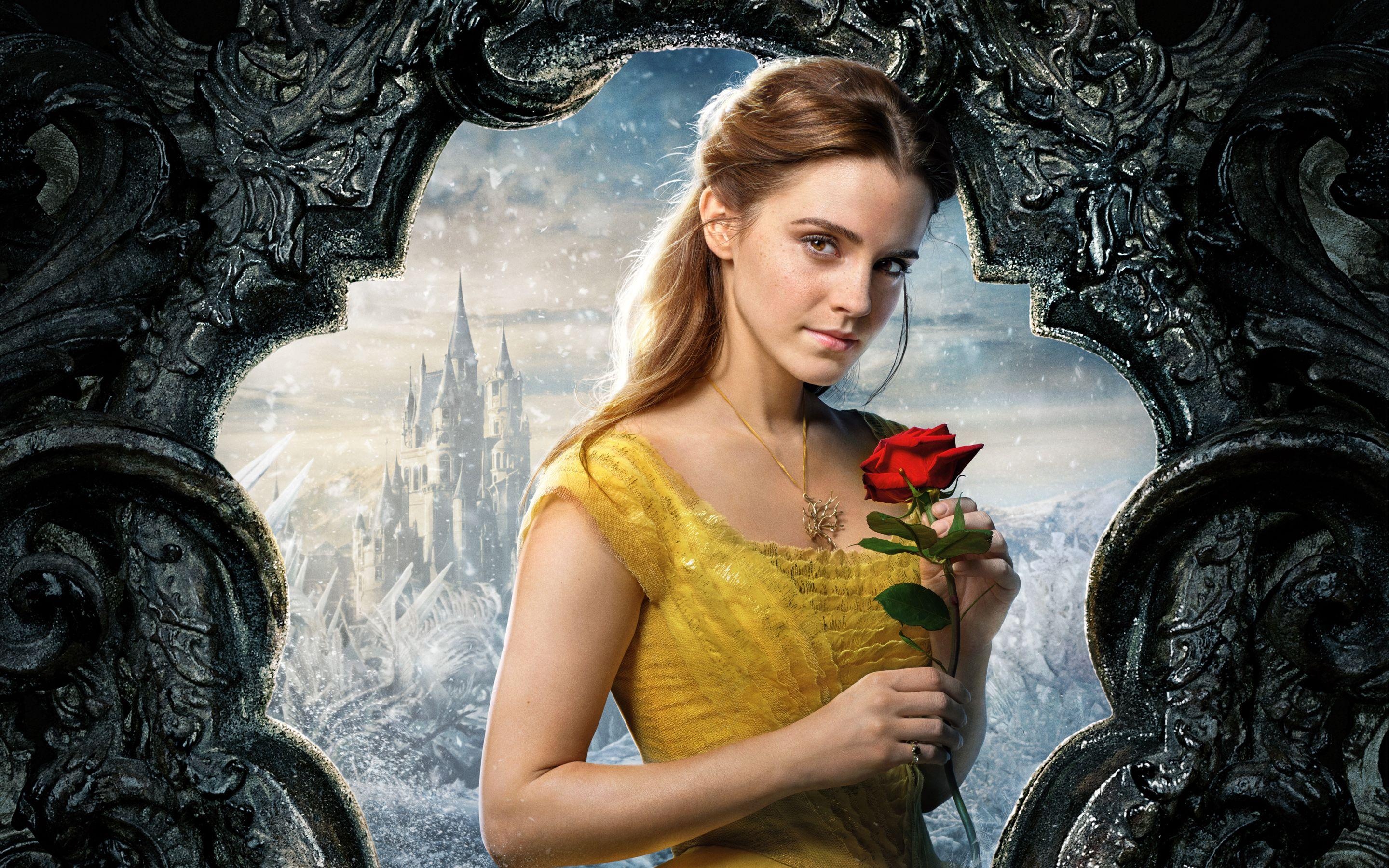 Emma Watson as Belle, Top free backgrounds, Belle wallpapers, 2880x1800 HD Desktop