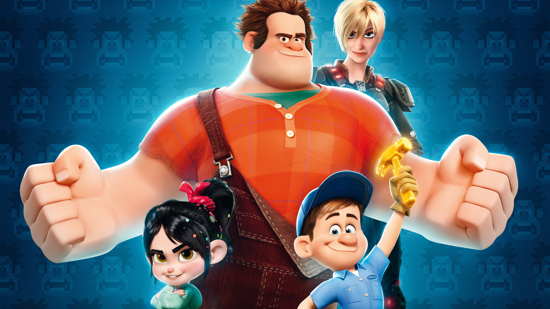 Wreck-It Ralph, Wreck-It Ralph F wallpaper, Futuristic design, 1920x1080 Full HD Desktop