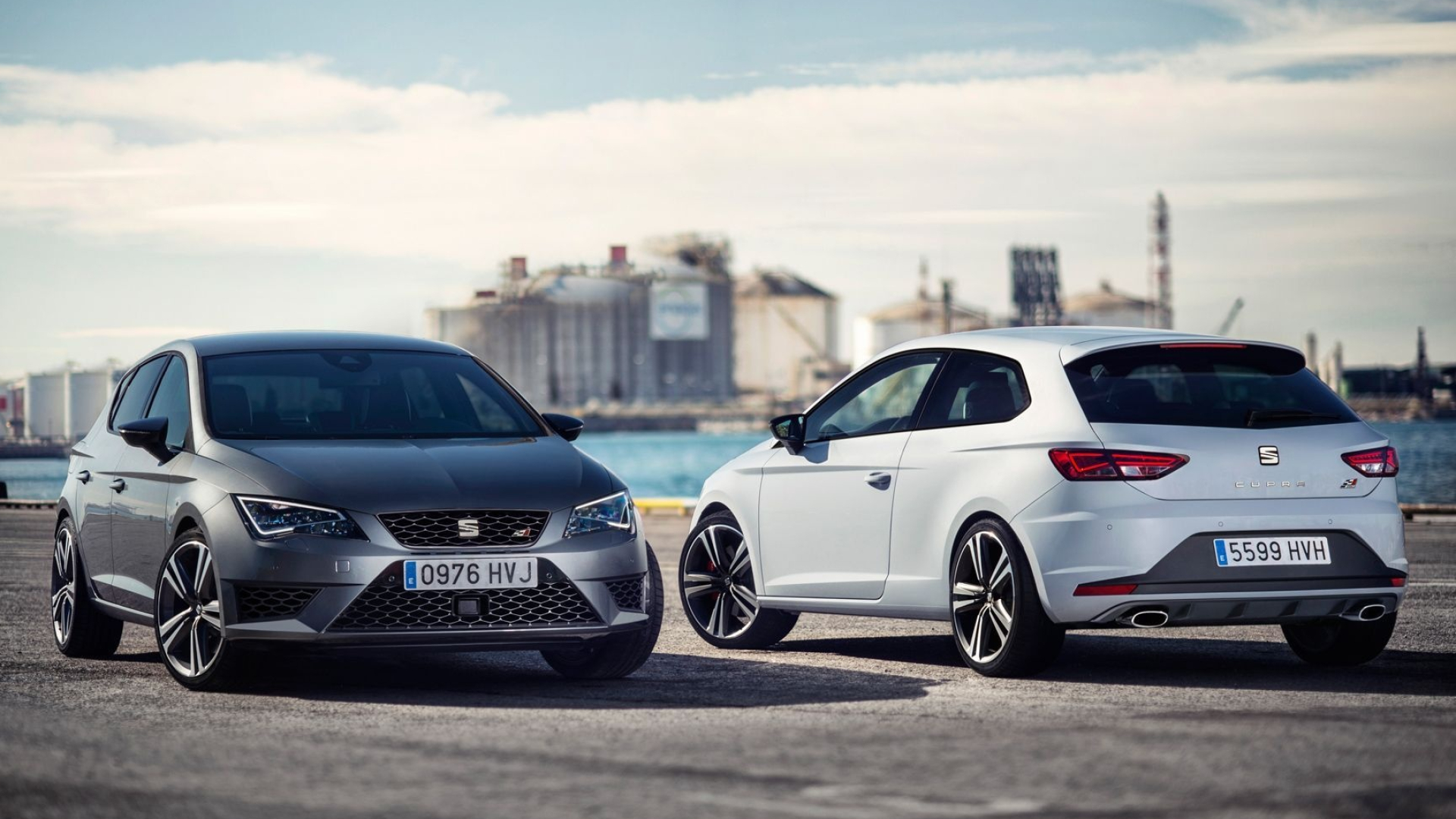 Seat Leon, Dynamic performer, Striking appearance, Thrilling performance, 1920x1080 Full HD Desktop