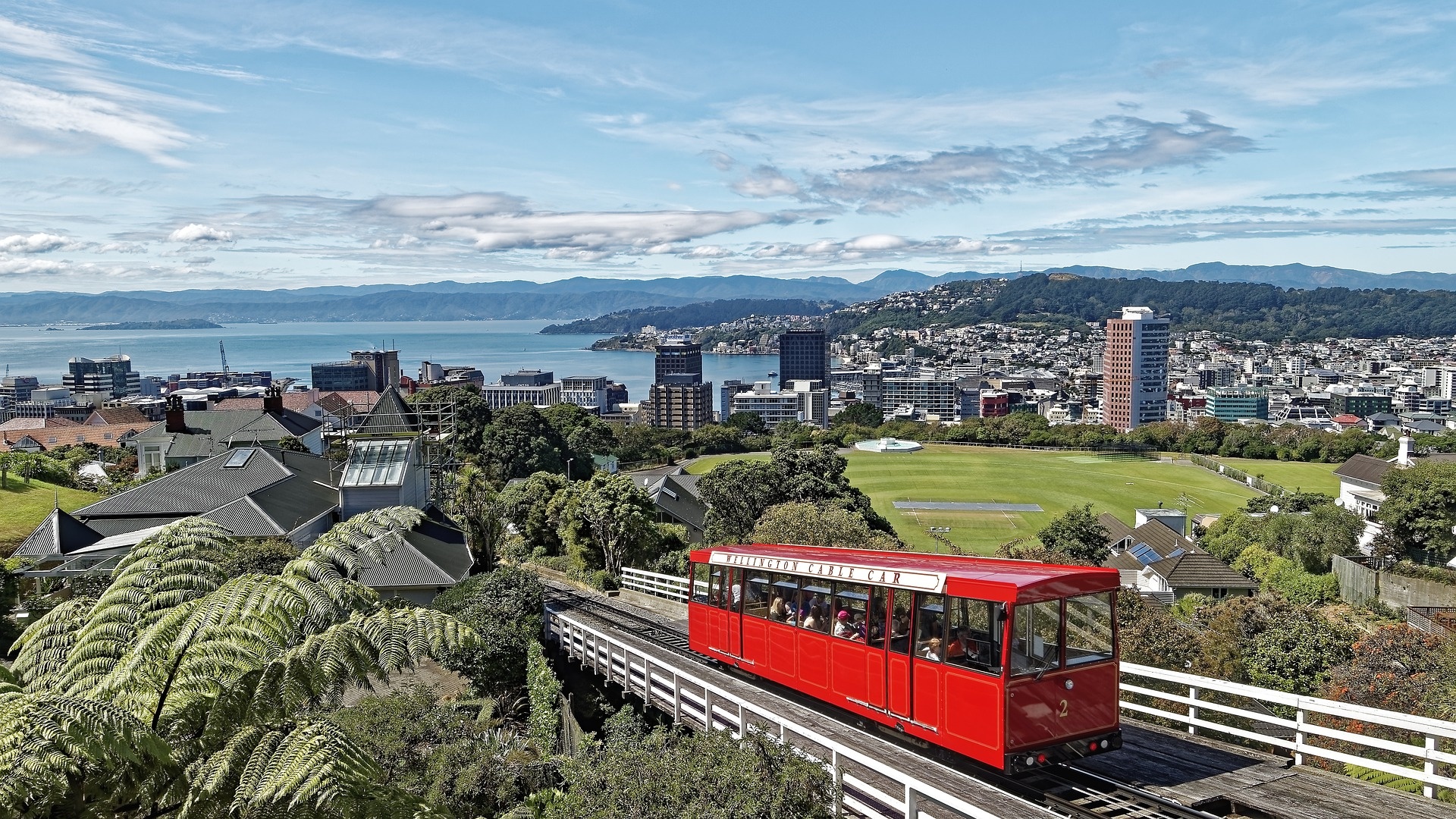 Wellington, New Zealand, Living, Moving, 1920x1080 Full HD Desktop