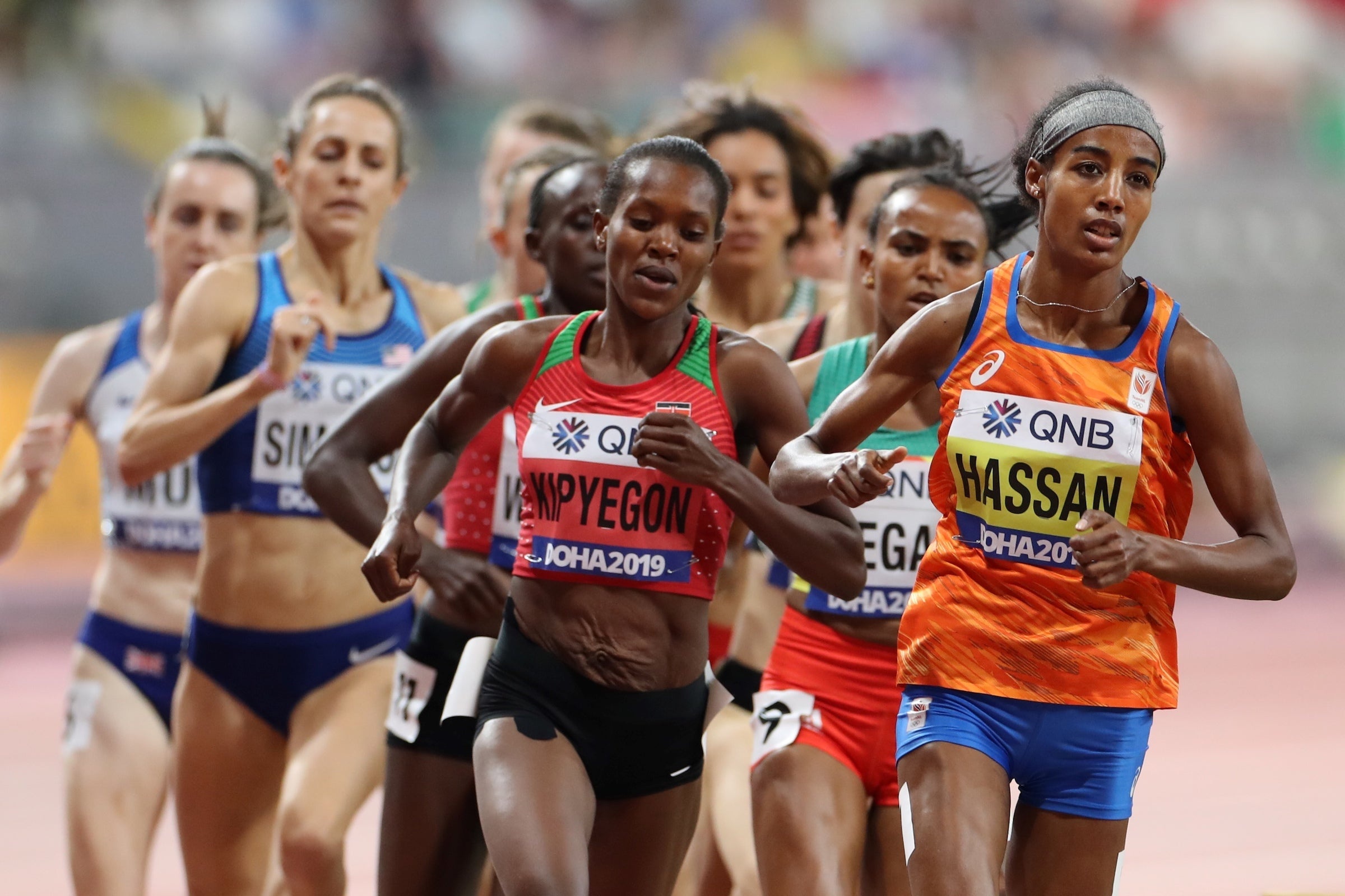 Doha 2019, Faith Kipyegon Wallpaper, 2400x1600 HD Desktop