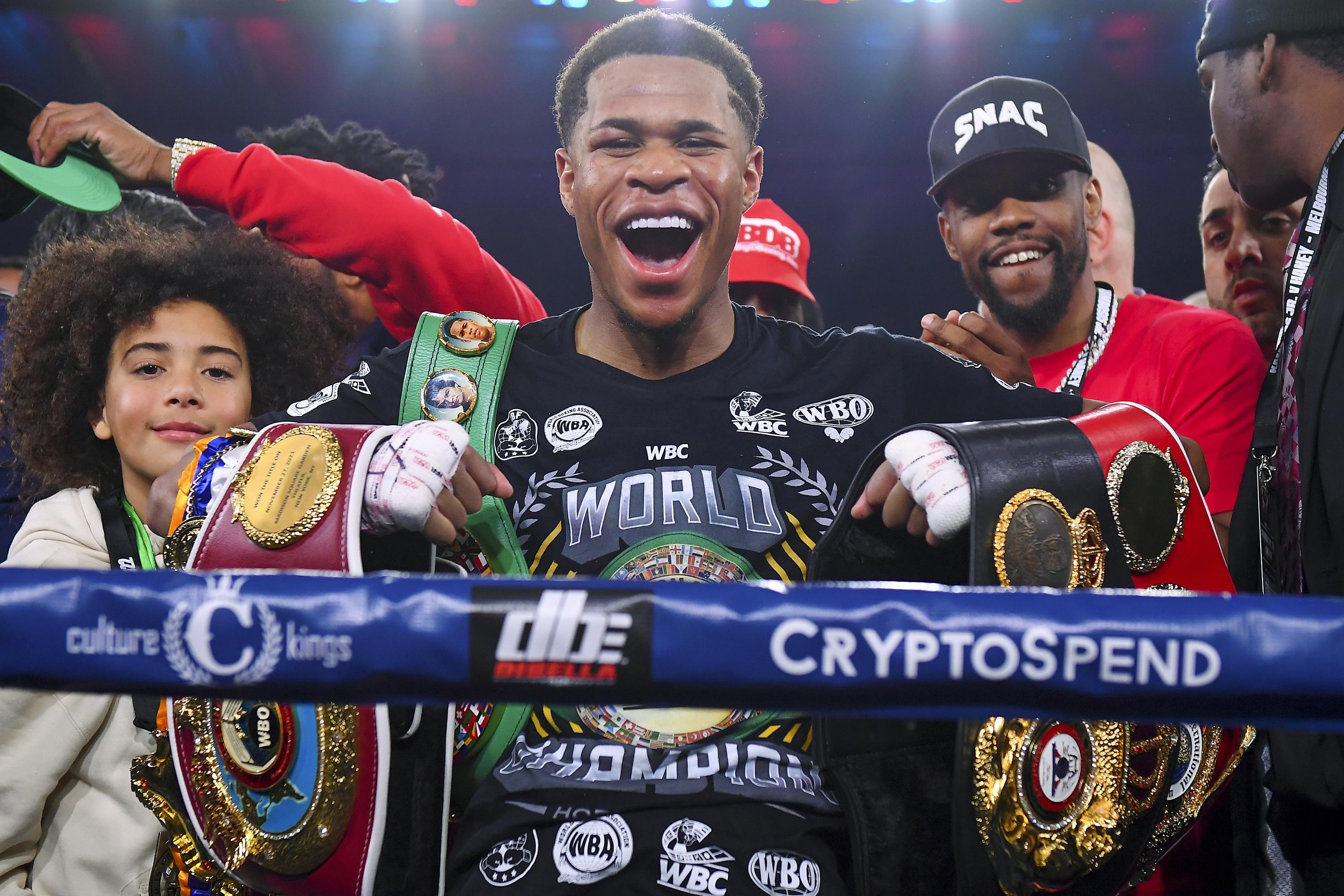 Devin Haney, Lightweight belt, Kambosos fight, Decision victory, 3000x2000 HD Desktop