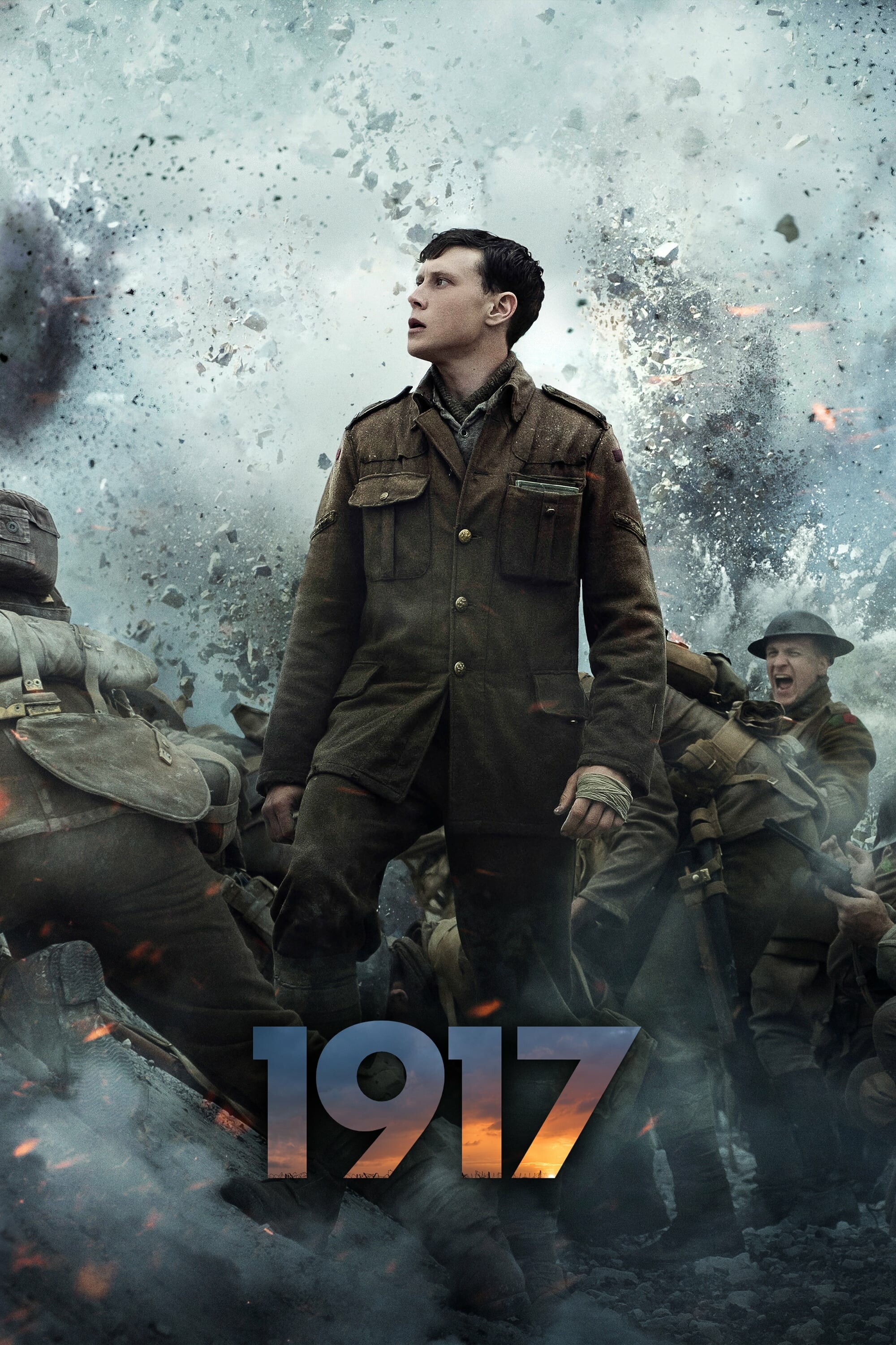 1917 2019, Striking posters, Movie database, Emotional journey, 2000x3000 HD Phone