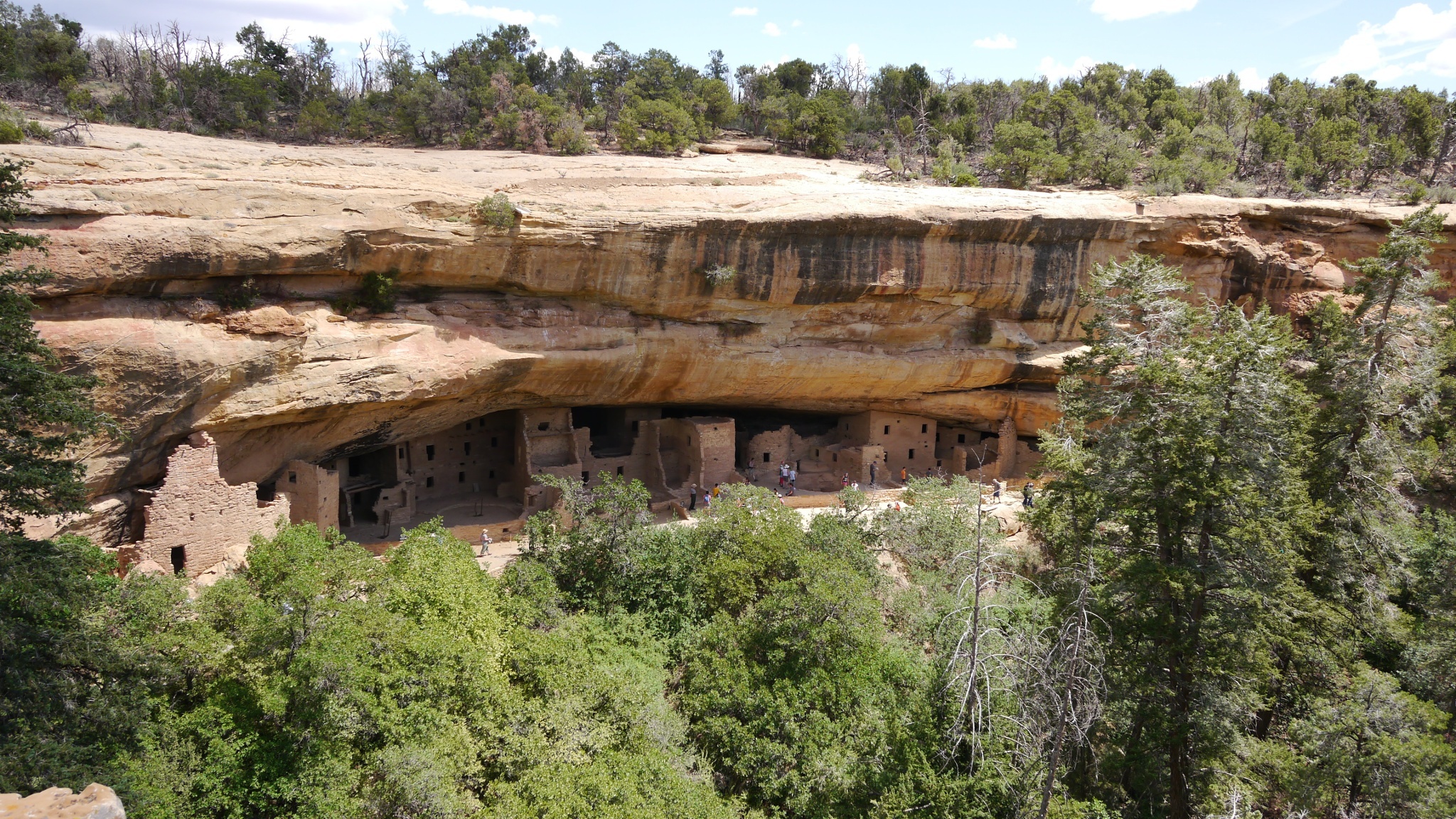 Spruce Tree House, Naturdenkmal, Historical site, Ancient, 2050x1160 HD Desktop