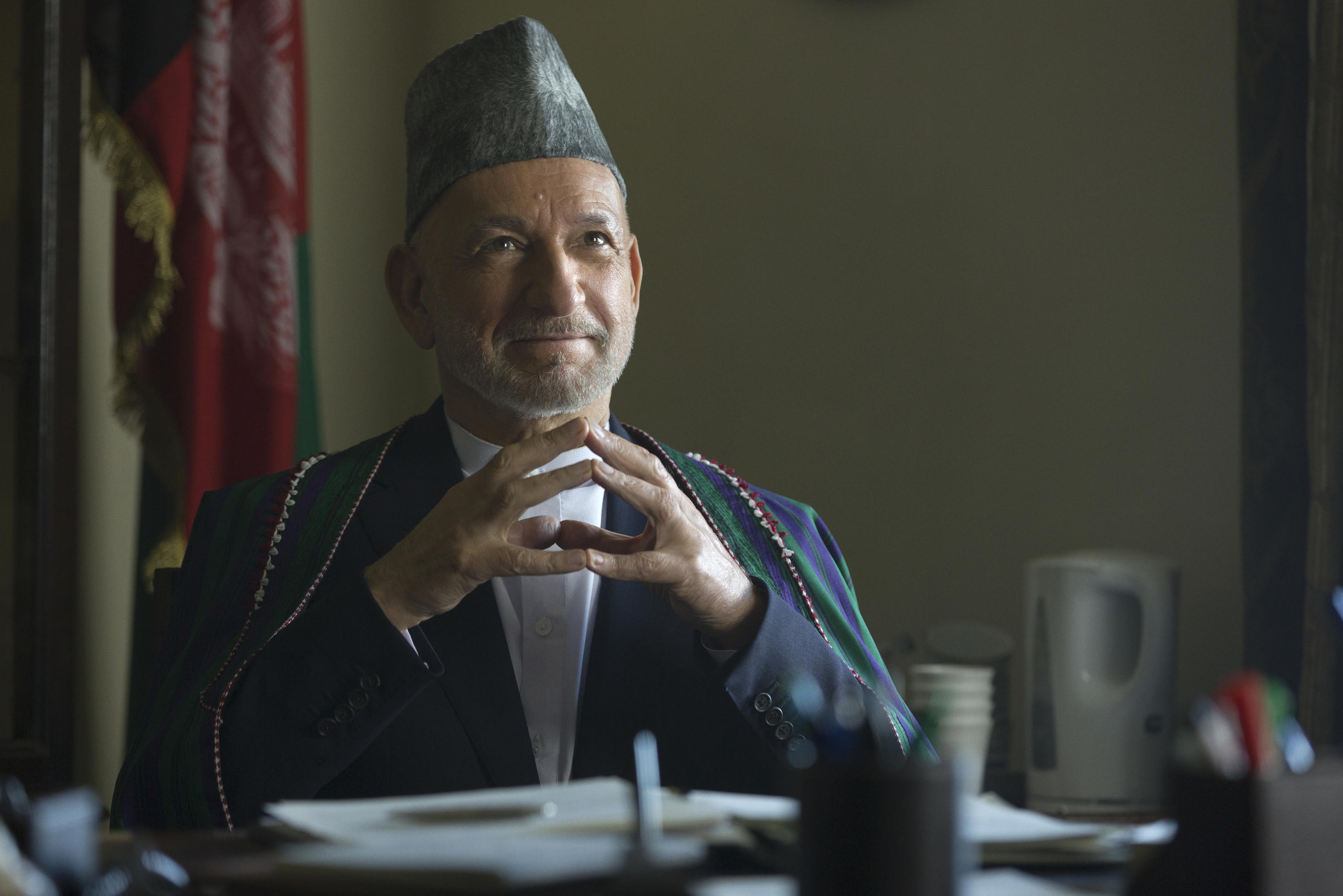 Ben Kingsley, Playing Hamid Karzai, 3000x2010 HD Desktop