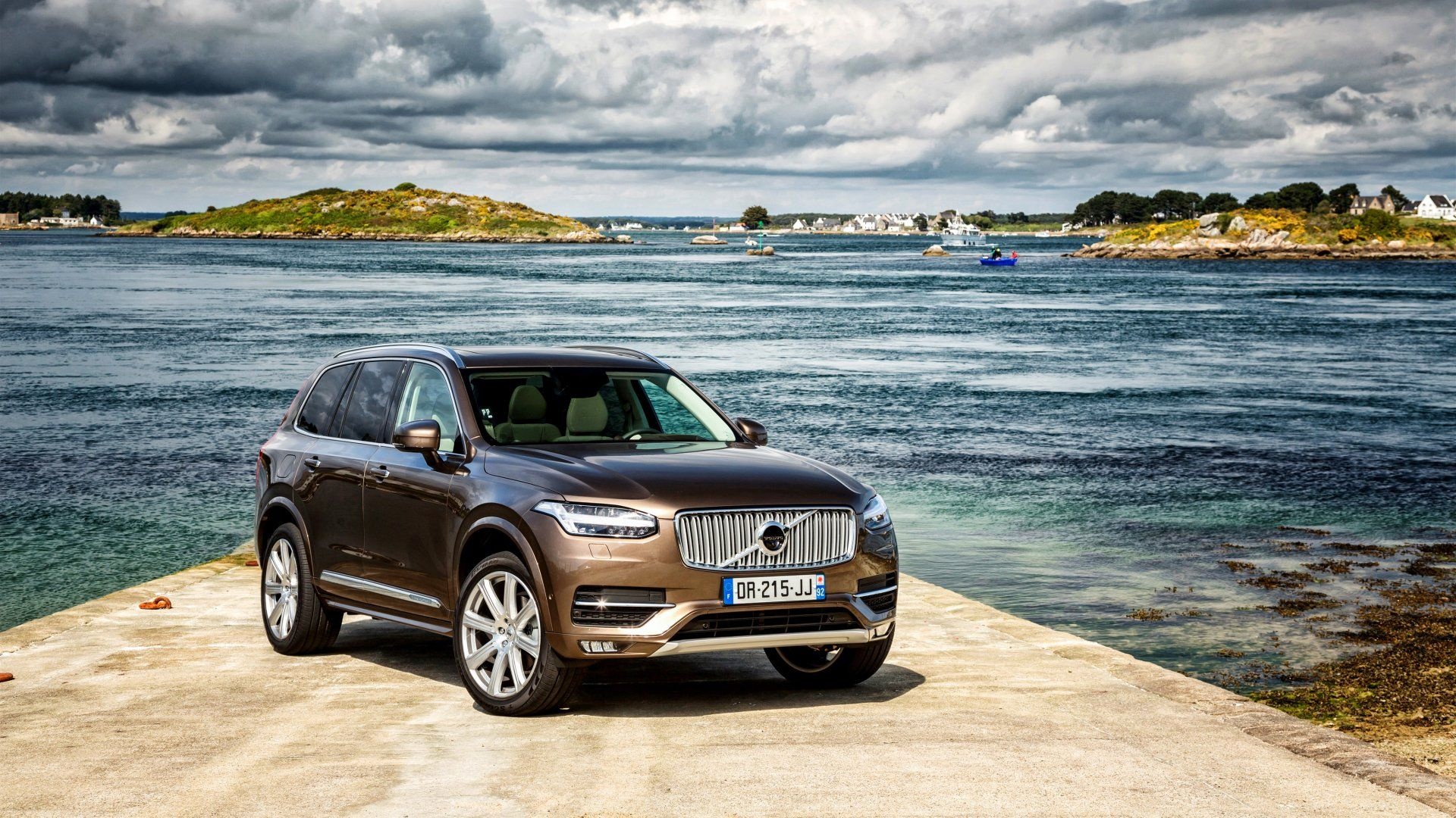 Volvo Auto Brand, Volvo XC90, Volvo XC90 Wallpapers, Volvo XC90 Design, 1920x1080 Full HD Desktop