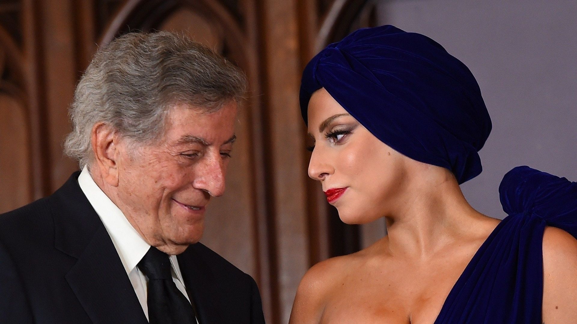 Tony Bennett, Grand Place performance, Lady Gaga and Tony Bennett, 1920x1080 Full HD Desktop