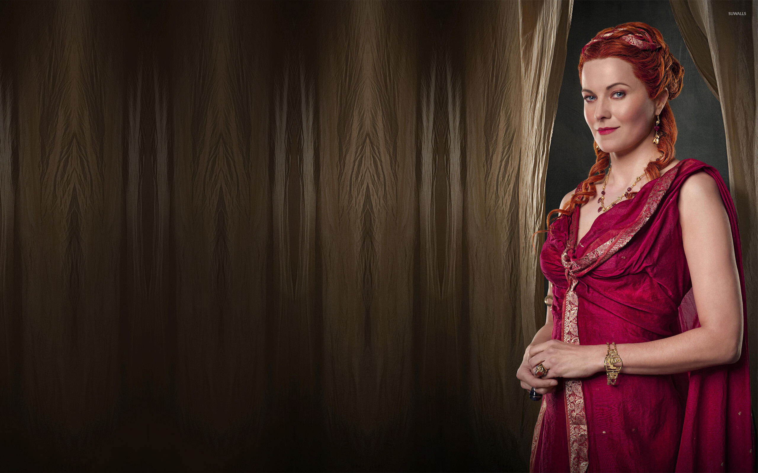 Lucretia, Spartacus: Gods of the Arena Wallpaper, 2560x1600 HD Desktop