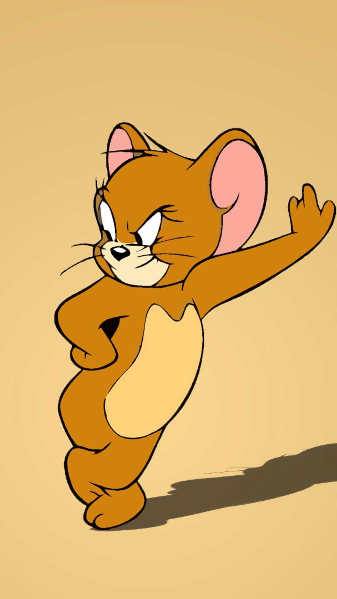 Tom and Jerry wallpaper, Unique design, Stylish graphics, Cartoon nostalgia, 1080x1920 Full HD Phone