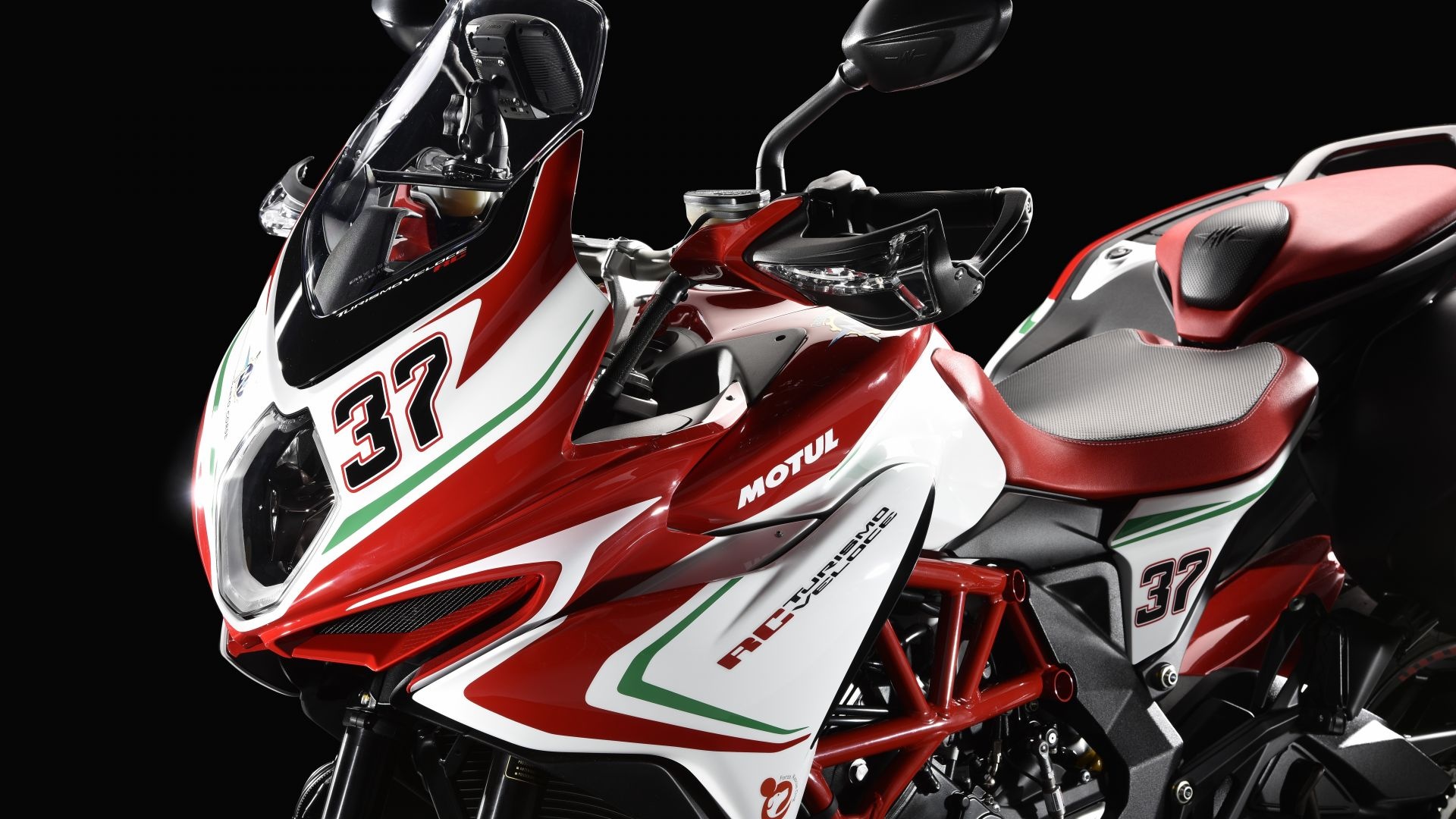 MV Agusta Turismo Veloce Rosso, Eicma 2016, Lusso RC, 1920x1080 Full HD Desktop