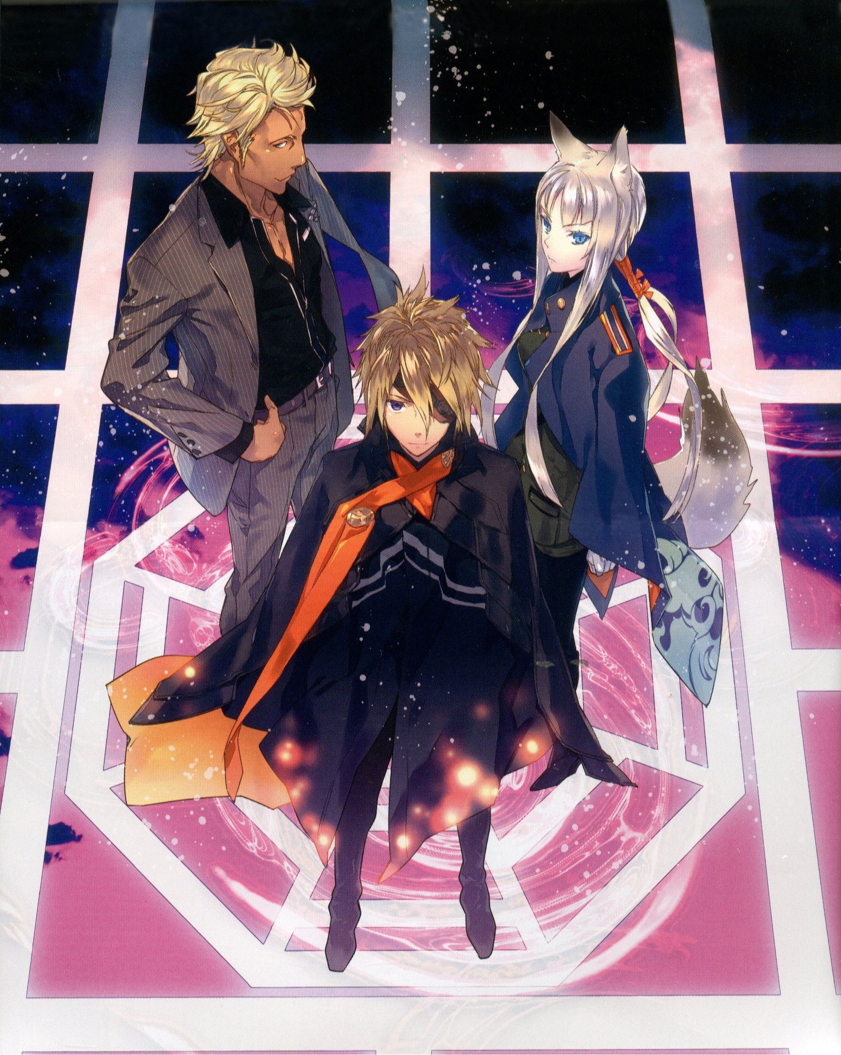 Tokyo Ravens, Anime, Magic rituals, Battle against dark forces, 1740x2180 HD Phone