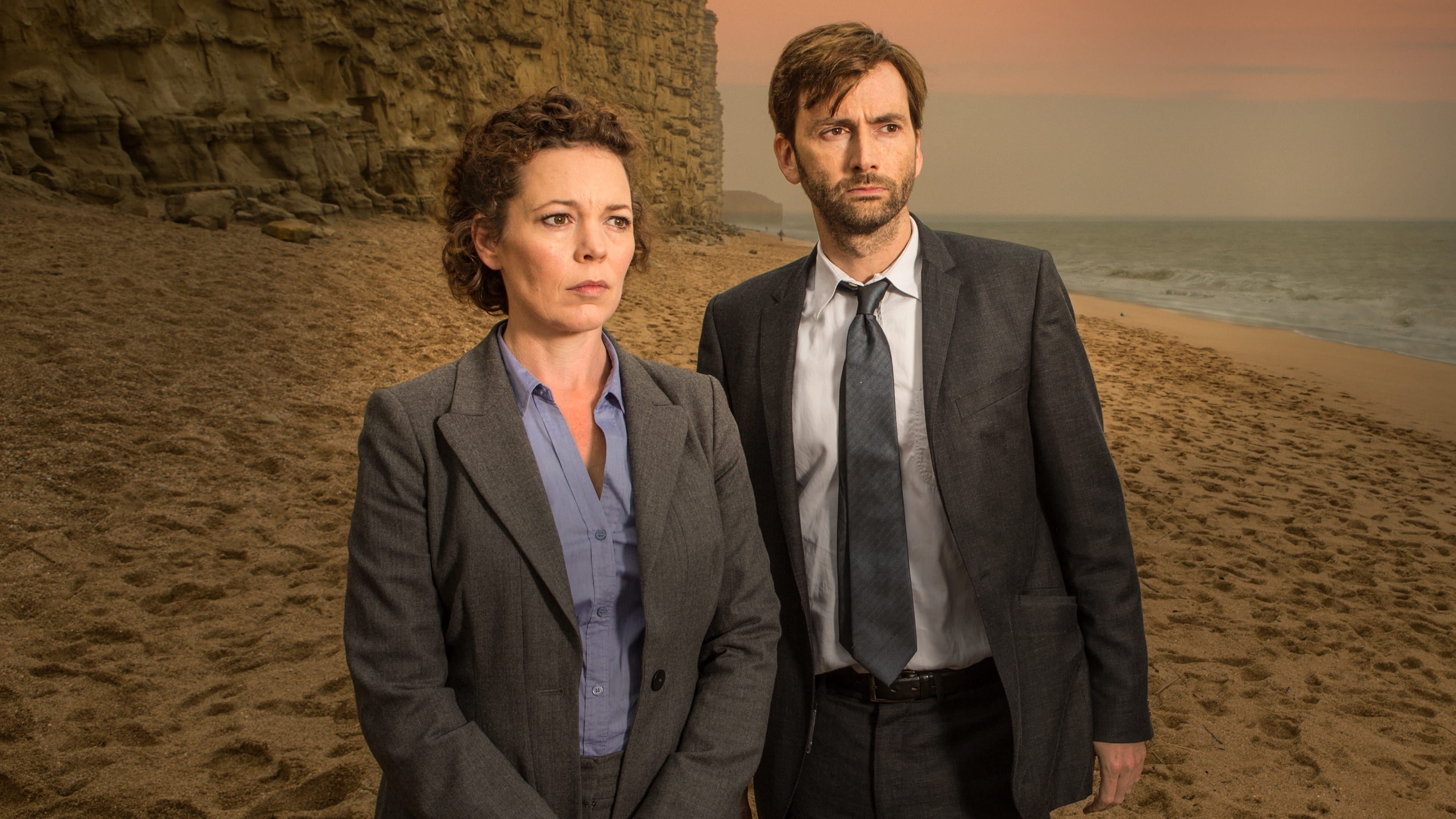 Broadchurch TV Series, Atmospheric backdrops, Scenic locations, Engaging storyline, 3840x2160 4K Desktop