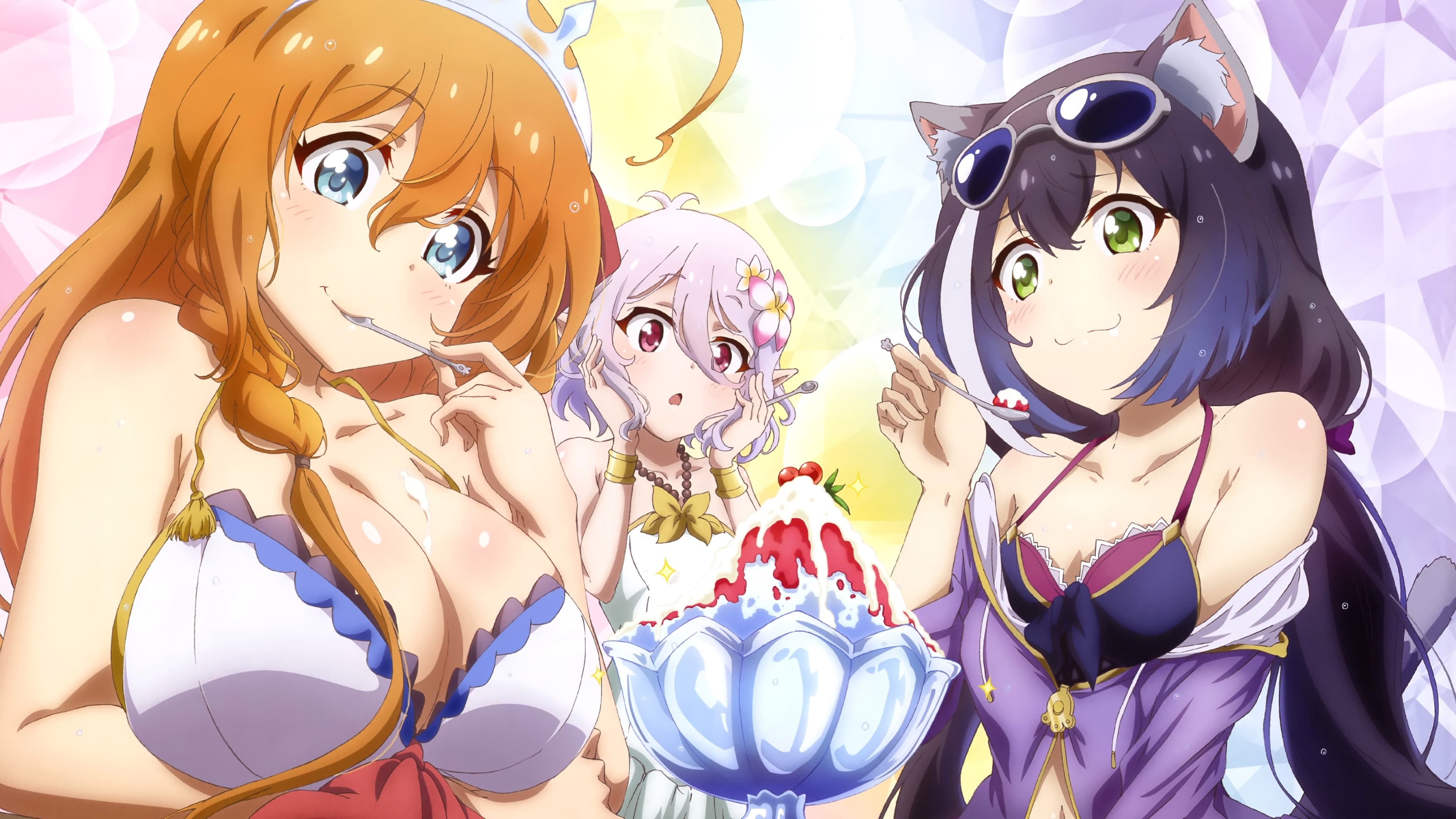 Princess Connect! Re: Dive, Anime characters, TV series, Movie database, 3840x2160 4K Desktop