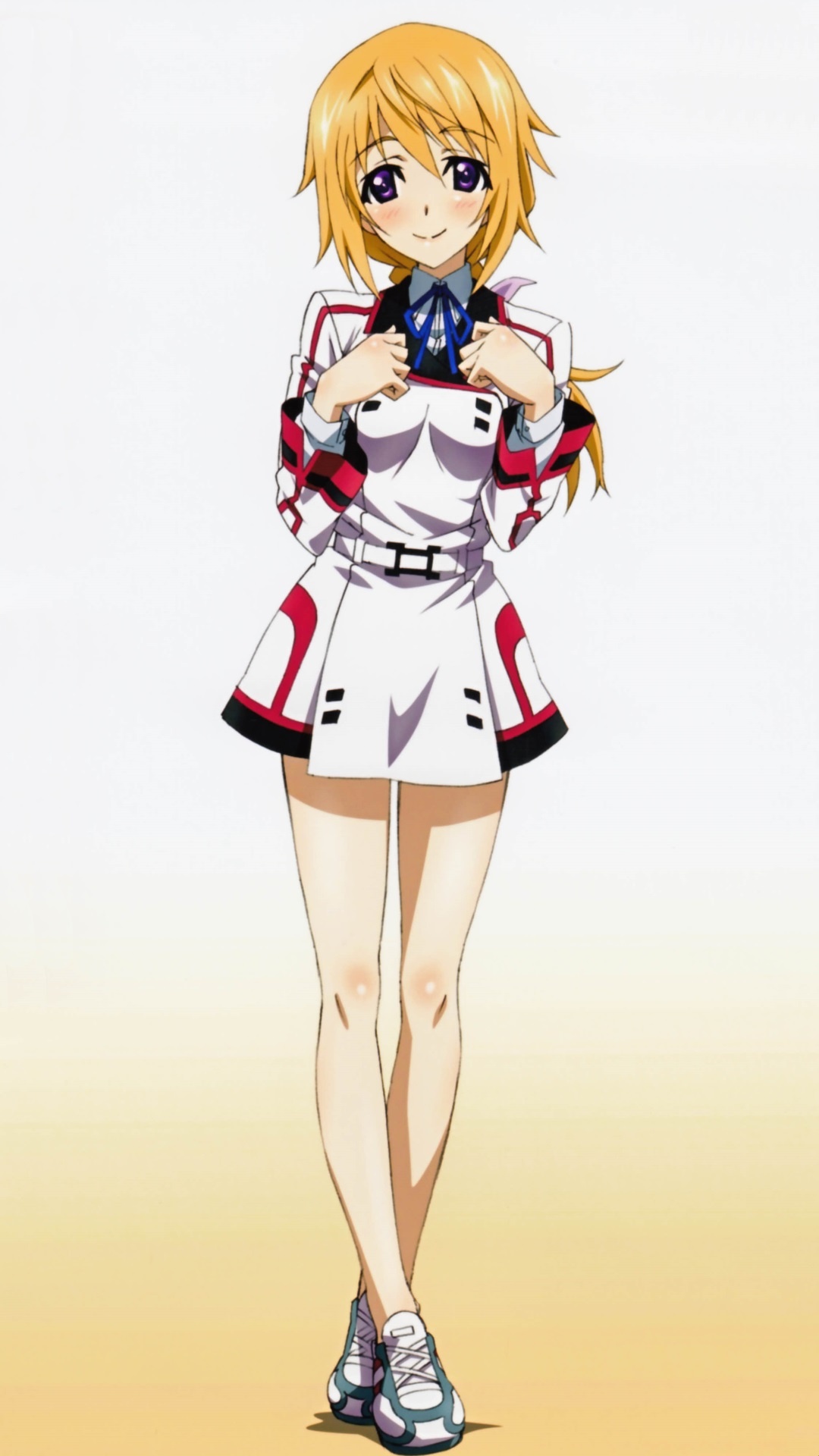 Charlotte Dunois wallpapers, Infinite Stratos character, Cool mecha pilot, Anime heroine, 1080x1920 Full HD Phone