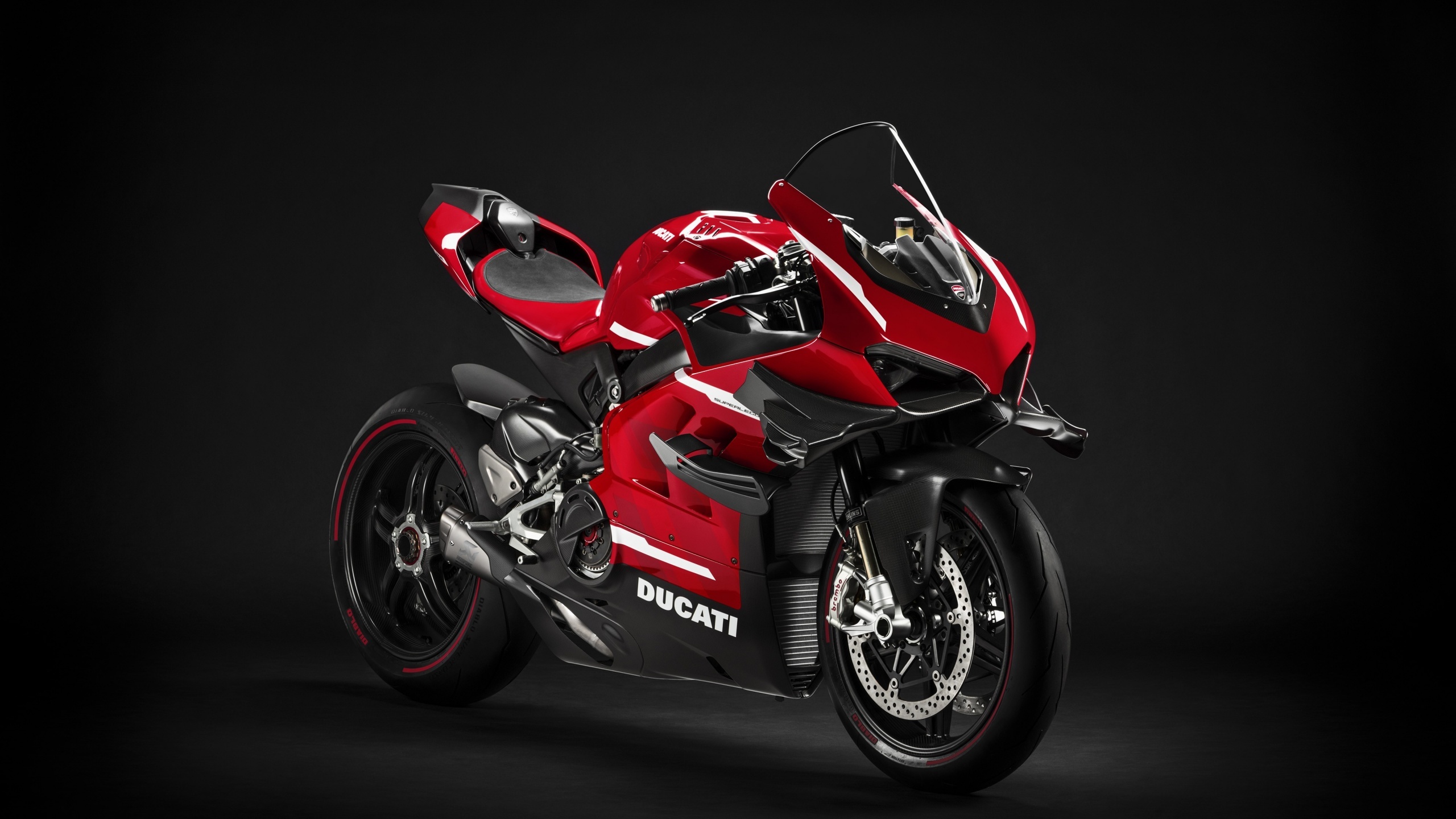 Side View, Ducati Superleggera V4 Wallpaper, 2560x1440 HD Desktop