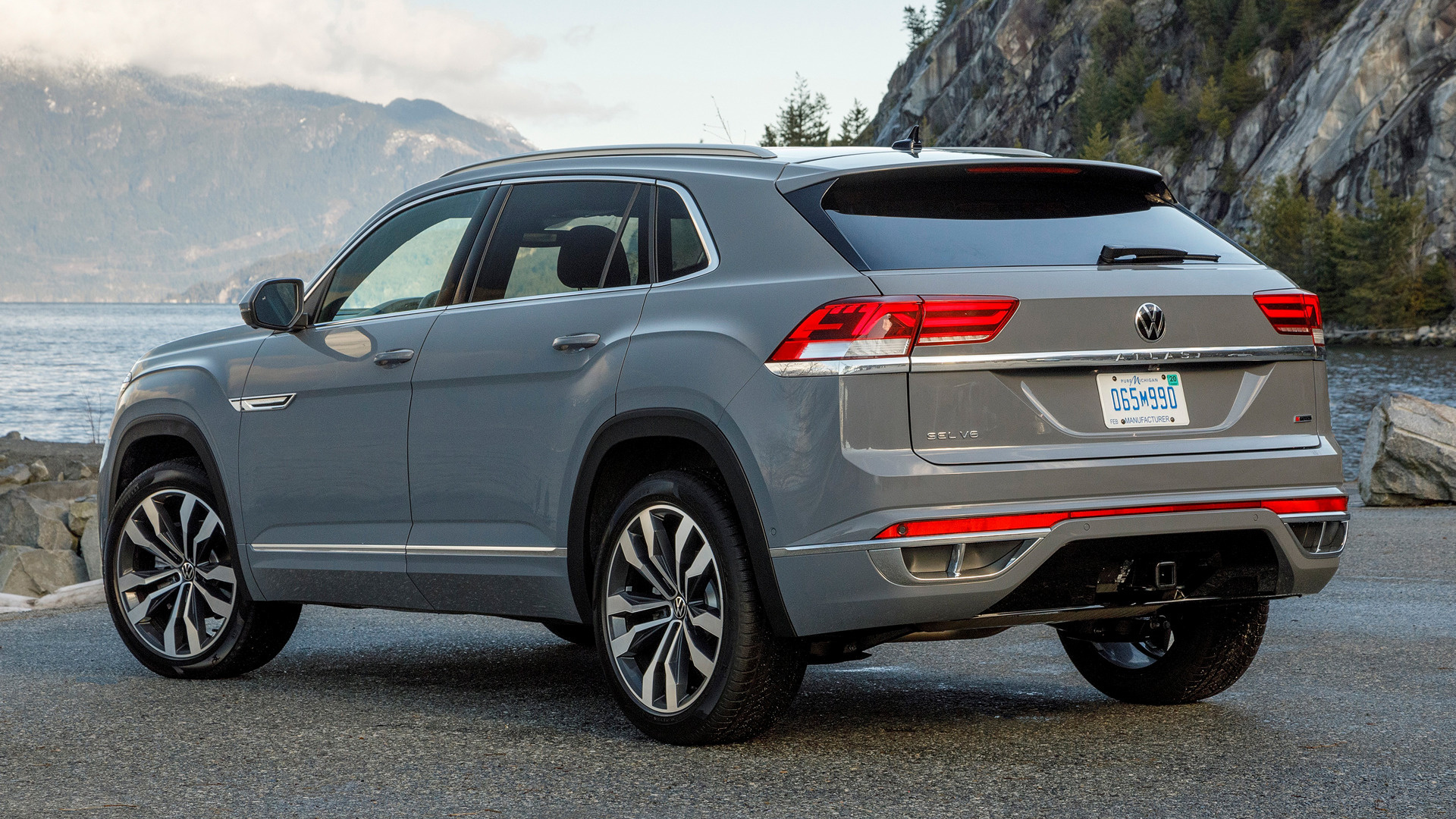 Volkswagen Atlas, Cross Sport SEL V6 R-Line, HD wallpapers, Car pixel, 1920x1080 Full HD Desktop