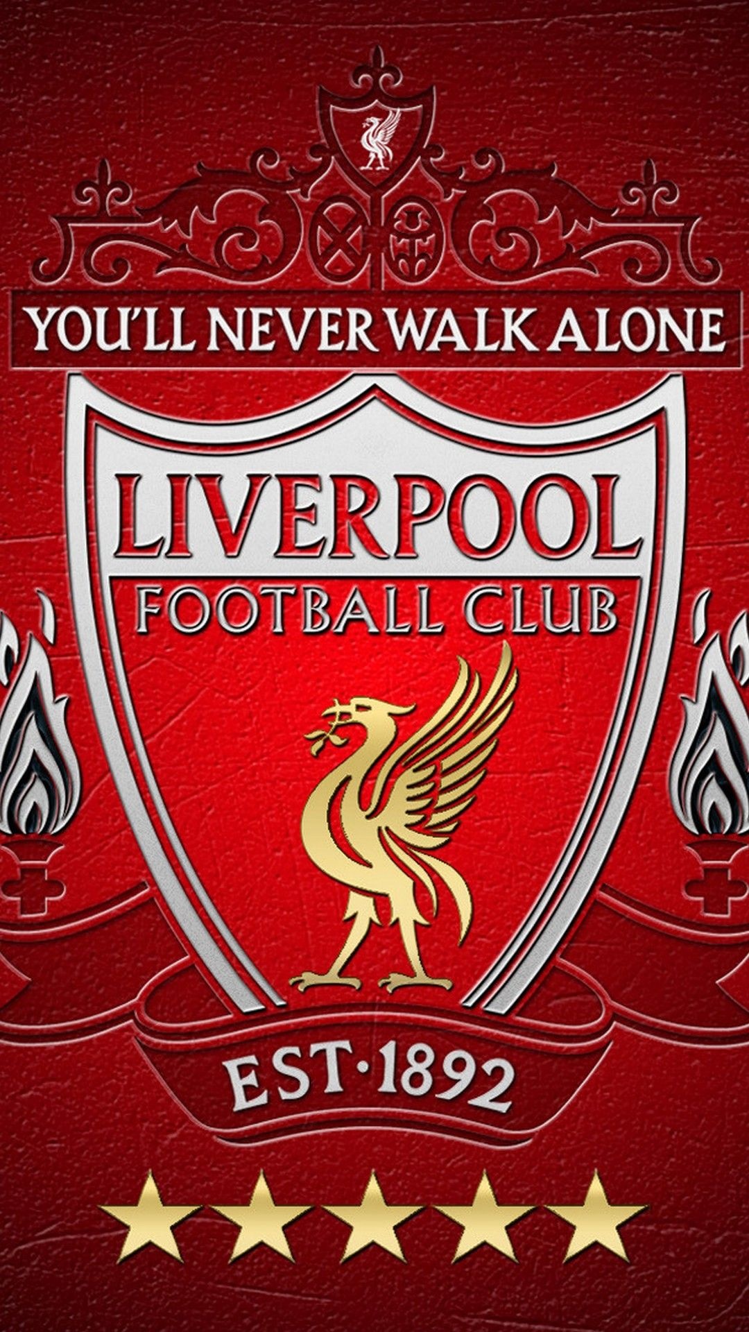 Liverpool Football Club, iPhone wallpapers, High-quality design, Football passion, 1080x1920 Full HD Phone