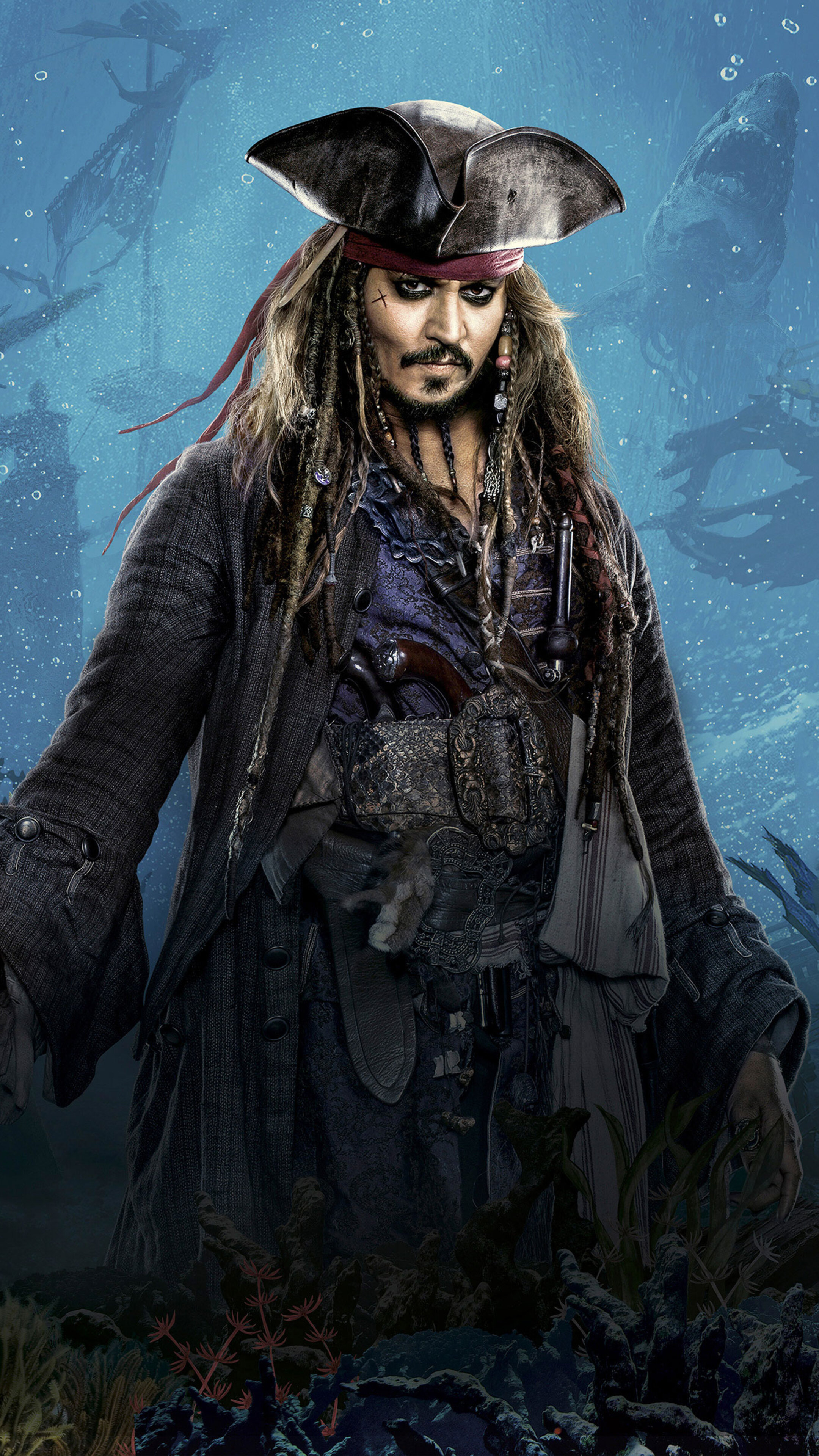 Pirates of the Caribbean: Dead Men Tell No Tales, Sony Xperia wallpapers, High definition images, 2160x3840 4K Phone