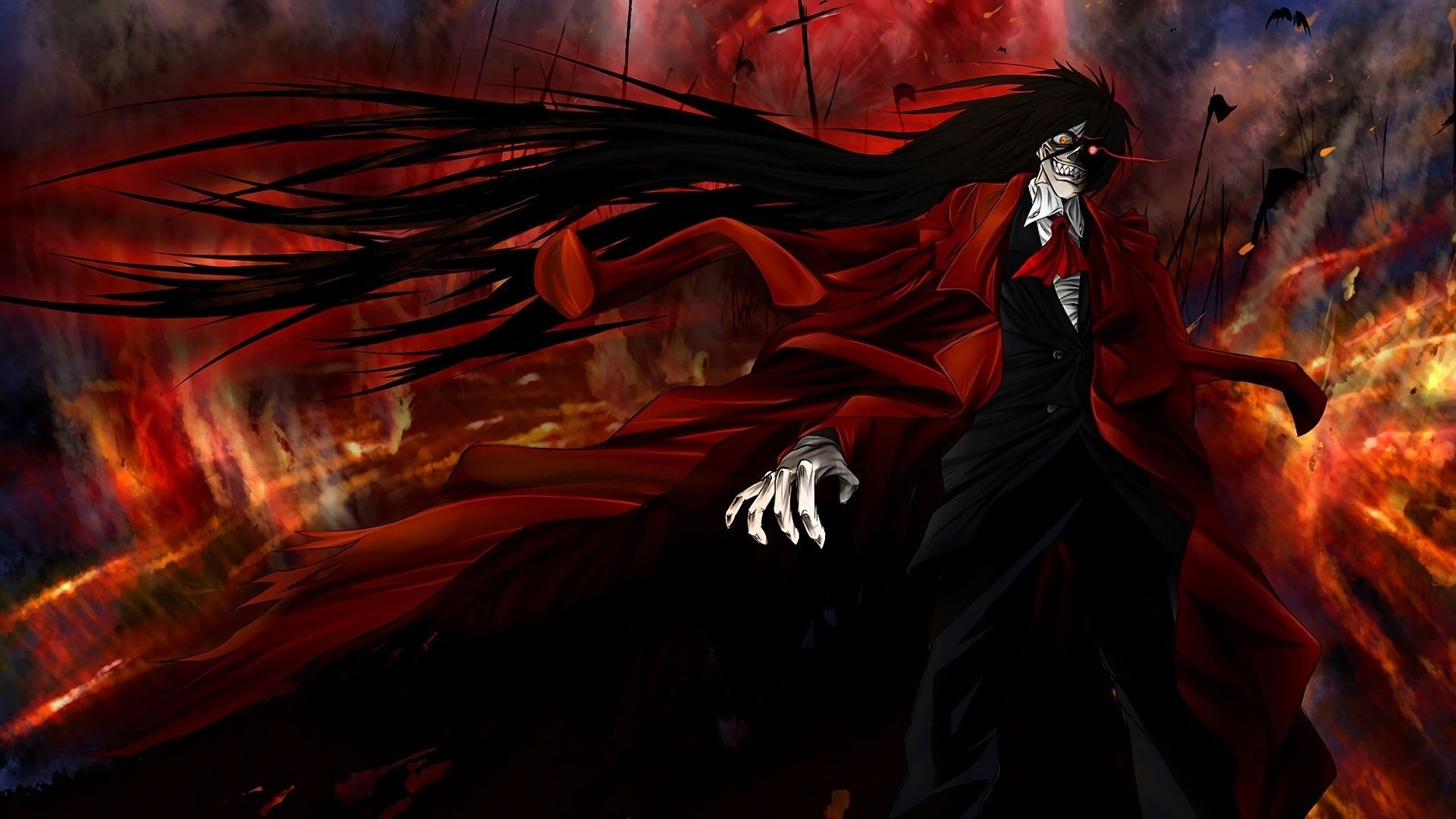 Hellsing, Dark wallpapers, Cool designs, Anime, 1920x1080 Full HD Desktop