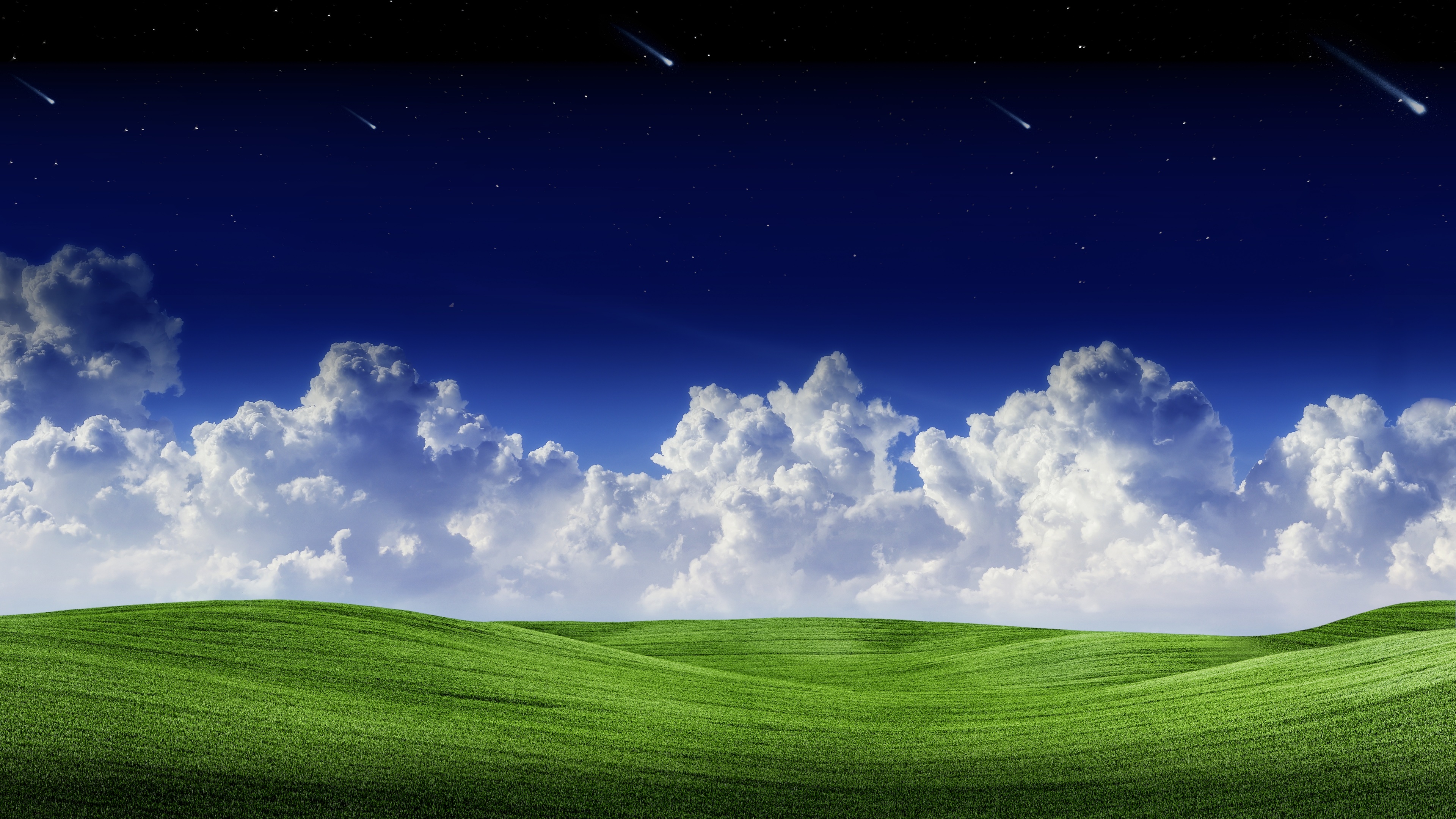 Clouds, Grass and Sky Wallpaper, 3840x2160 4K Desktop