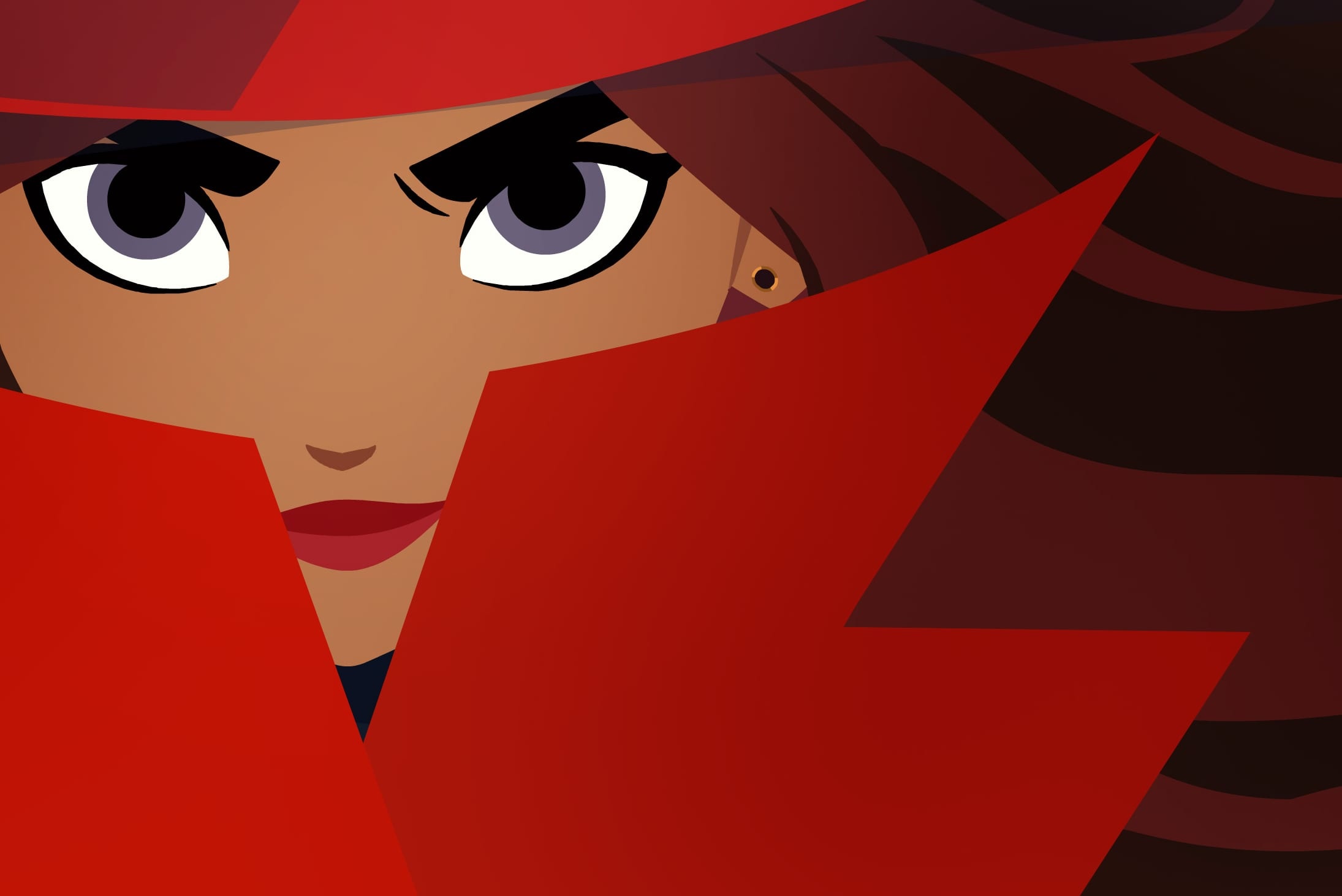 Carmen Sandiego wallpapers, International thief, Stealthy missions, 2190x1470 HD Desktop