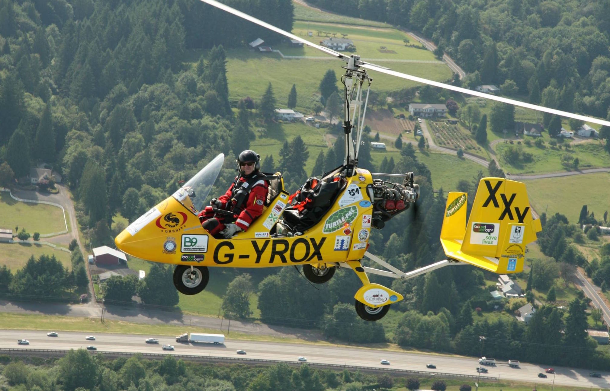 Autogyro adventure, Norman Surplus, Round the world, Aviation, 2020x1300 HD Desktop