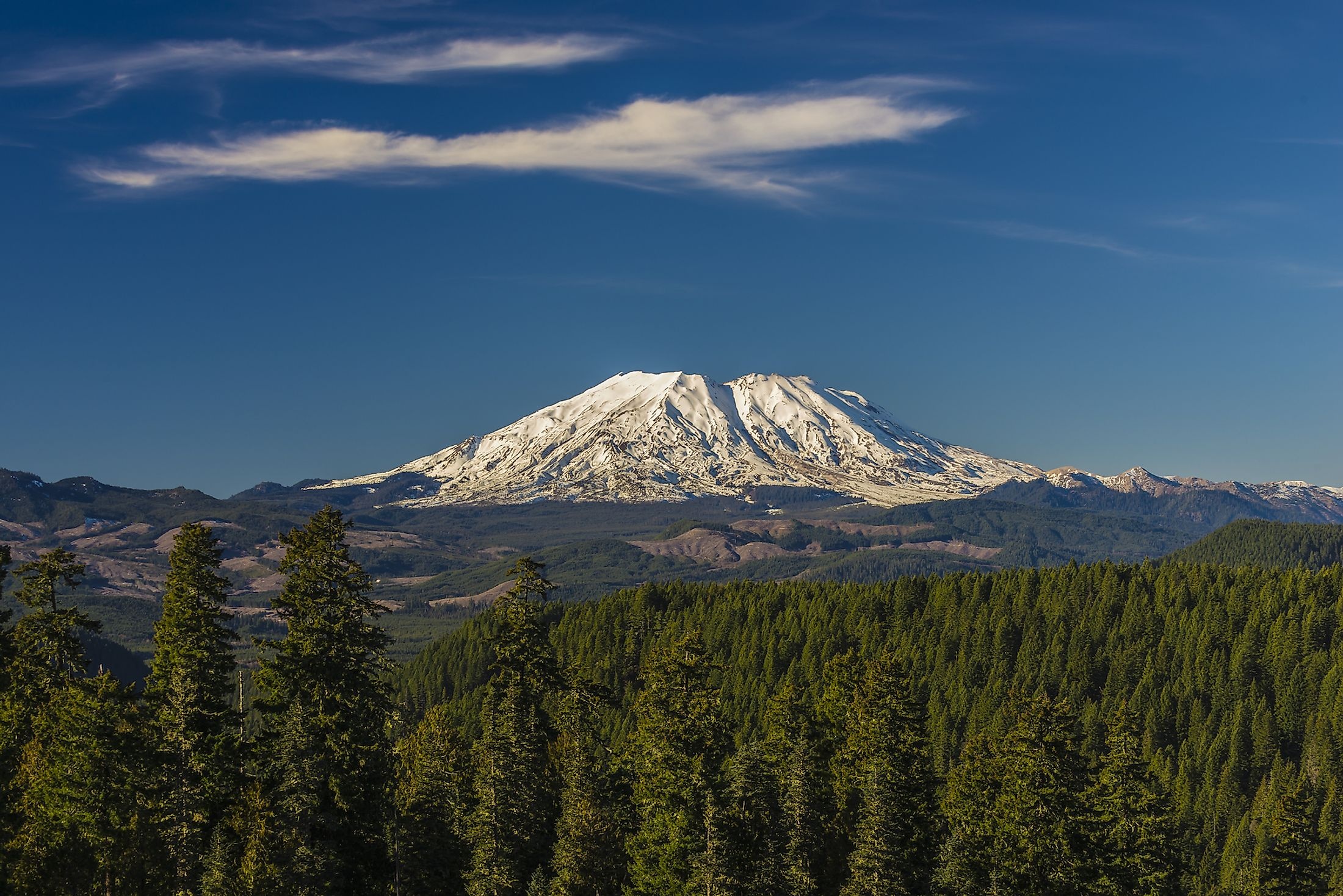 Mount St. Helens, Travels, World Atlas, Geological information, 2200x1470 HD Desktop