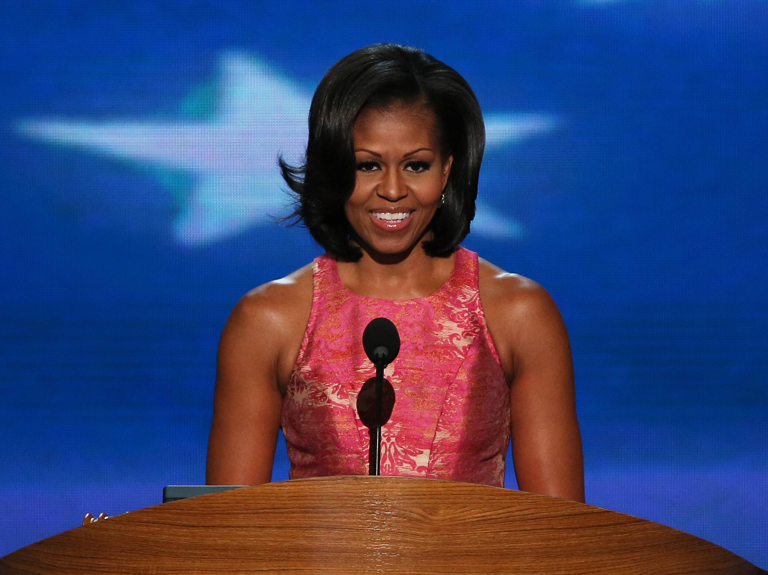 2012 Democratic National Convention, Michelle Obama Wallpaper, 2700x2020 HD Desktop