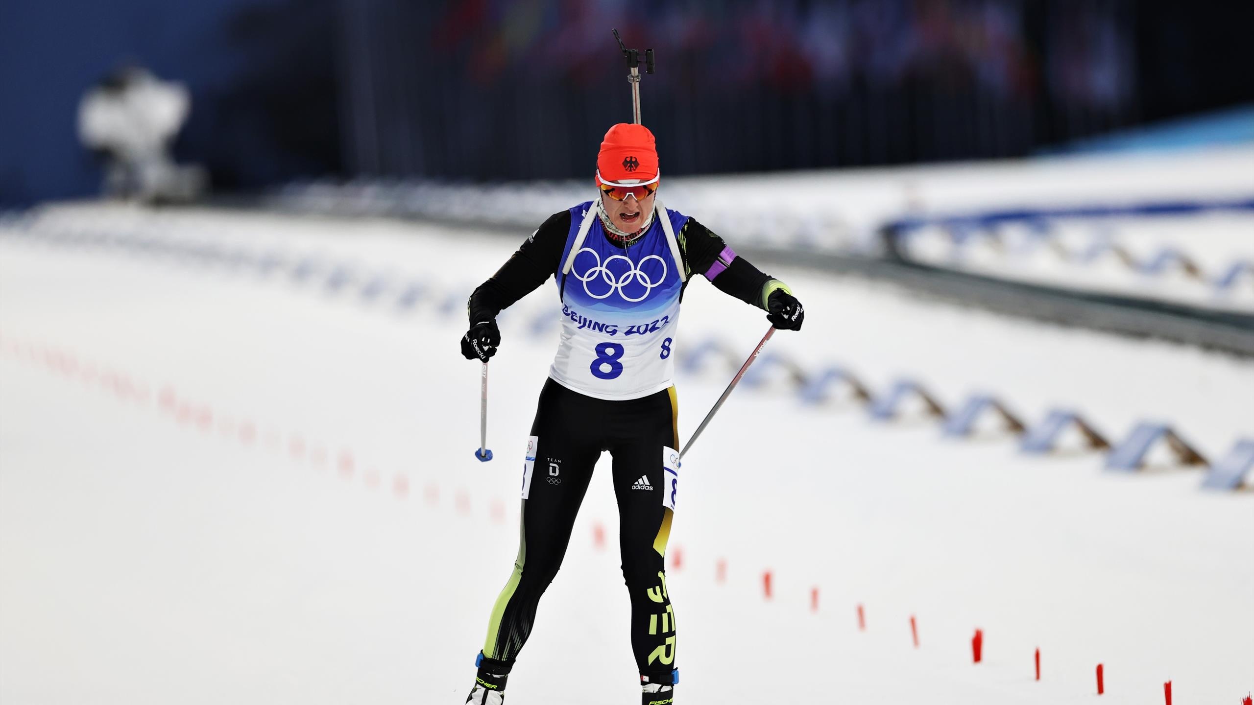 Eurosport streaming, Biathlon online, Thrilling sport, Adrenaline rush, 2560x1440 HD Desktop