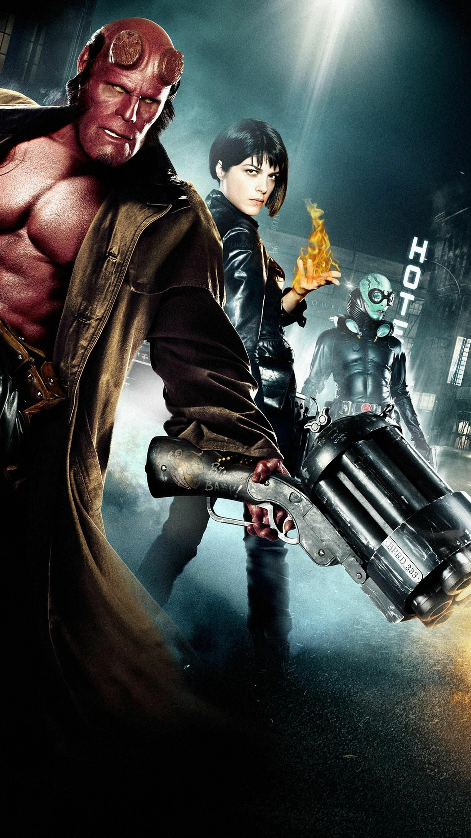 Hellboy II: The Golden Army, Hellboy Wallpaper, 1540x2740 HD Phone