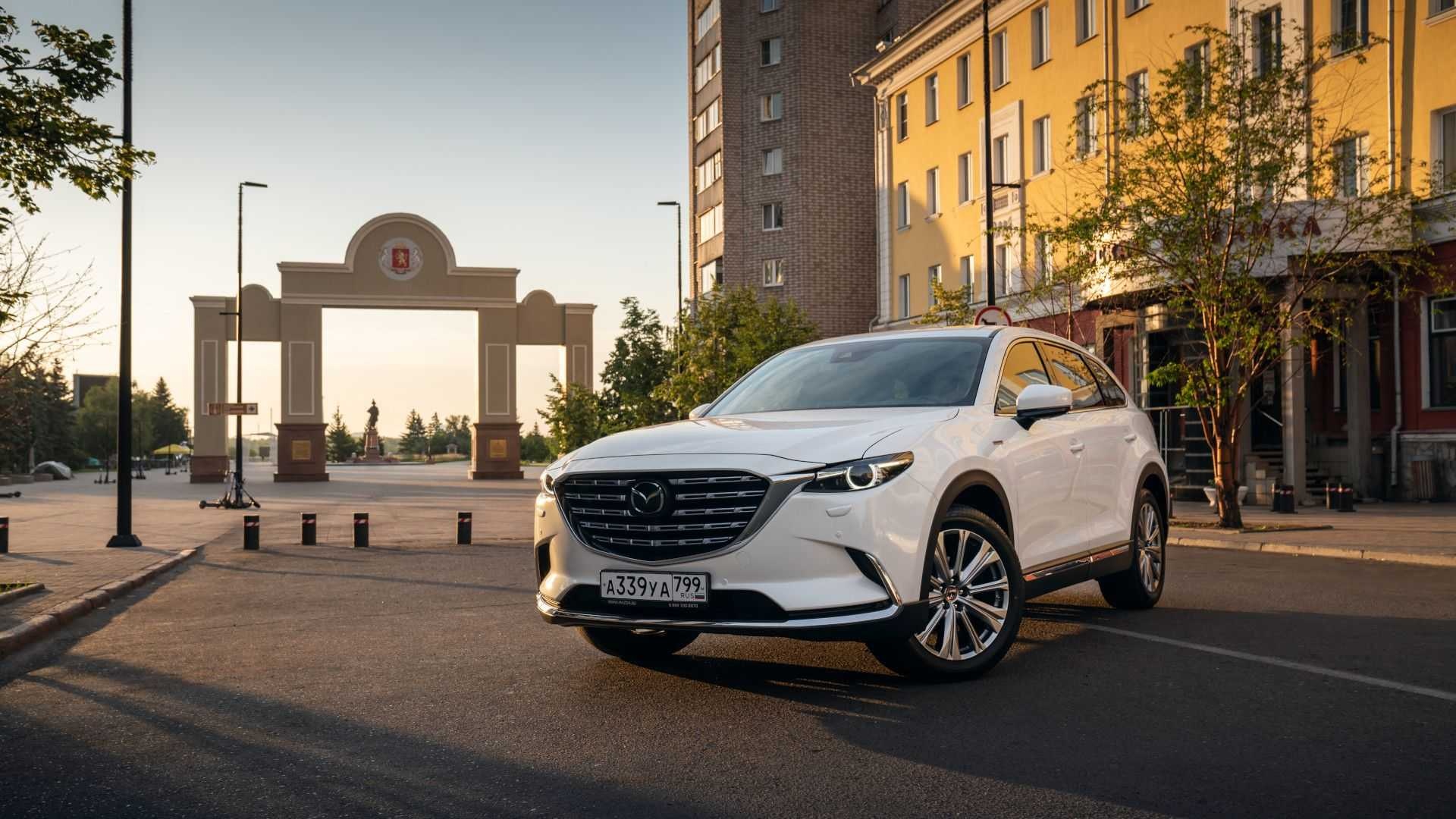 Mazda CX-9, 2021 model, Russian review, Impressive performance, 1920x1080 Full HD Desktop