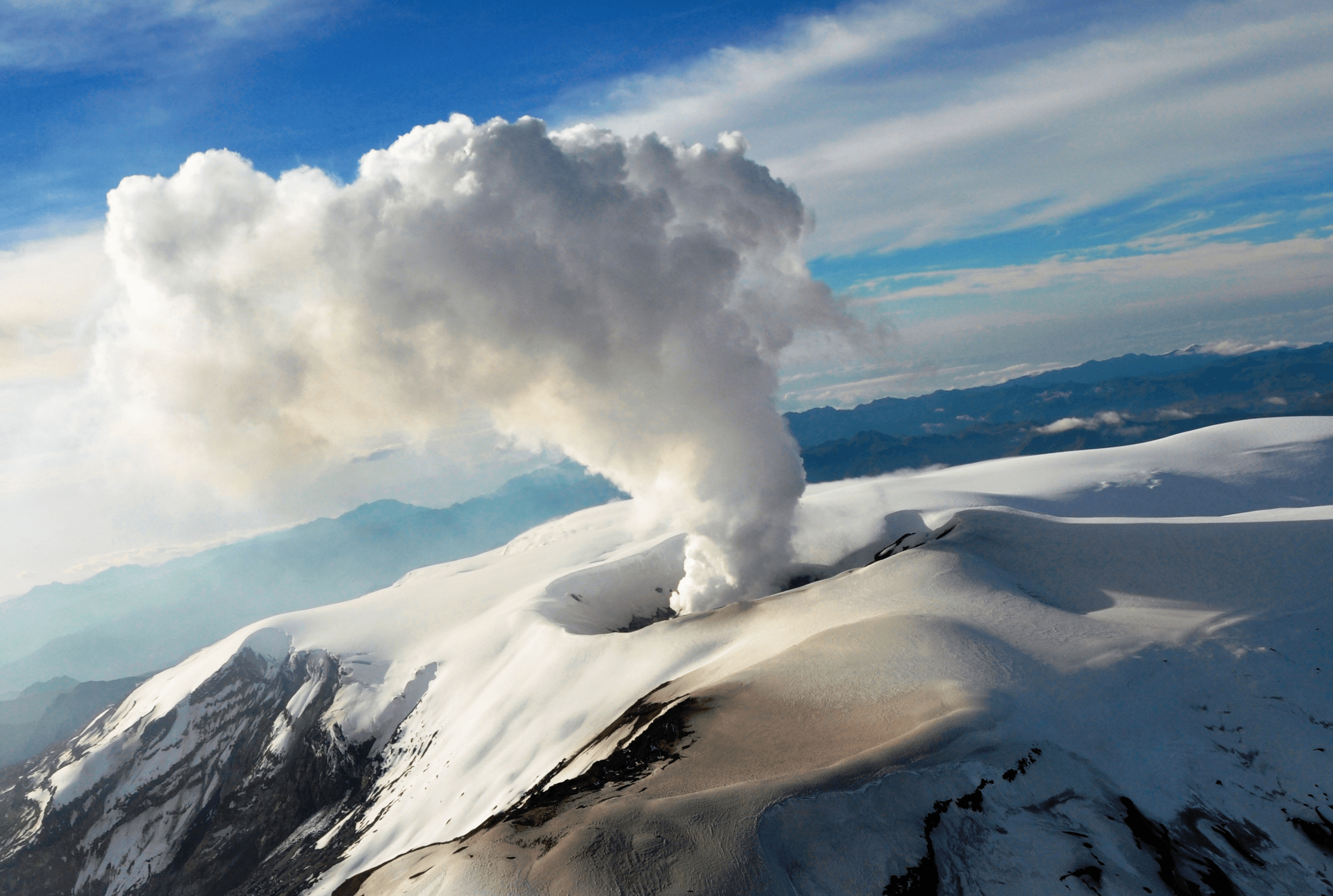 Nevado del Ruiz, Volcanic activity alert, Measures in Tolima, 2940x1980 HD Desktop