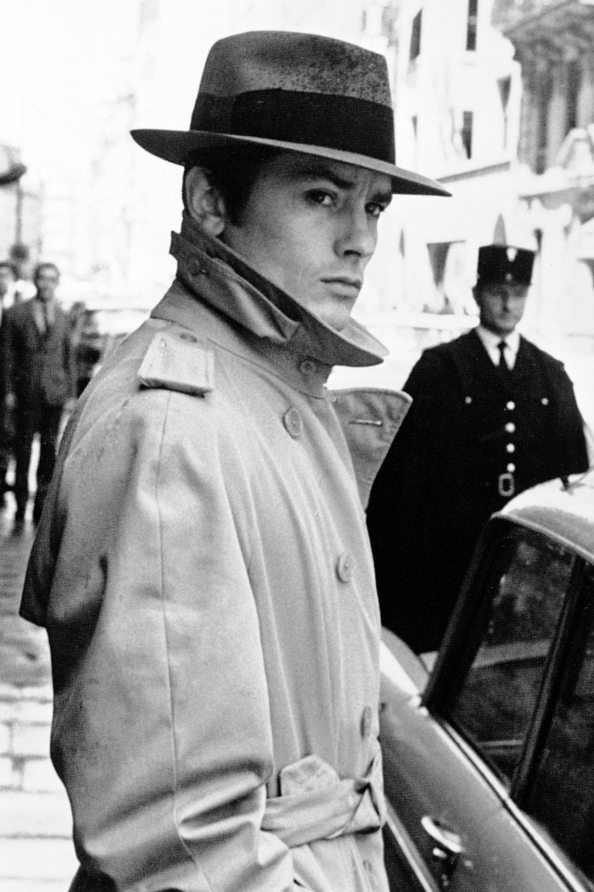 Alain Delon, Stylish men, Iconic fashion, Movie stars, 1900x2860 HD Phone