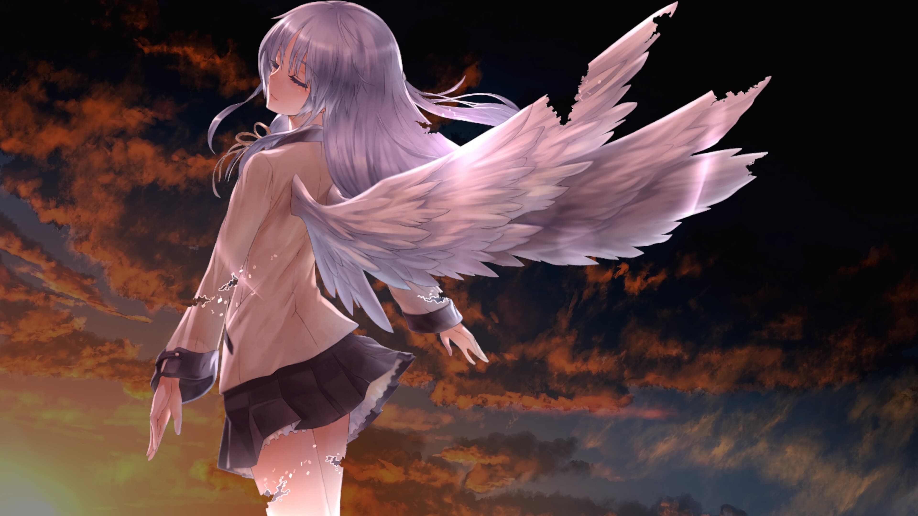 Angel Beats!, TV Series 2010, The Movie Database, 3840x2160 4K Desktop