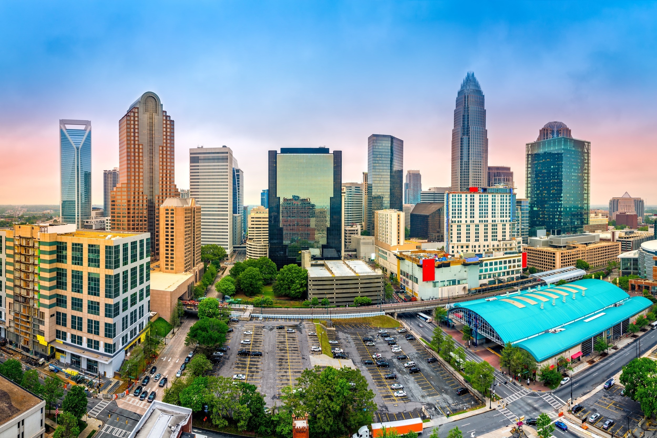 Charlotte NC Skyline, Neighborhood exploration, Hidden gems, Local insights, 2500x1670 HD Desktop