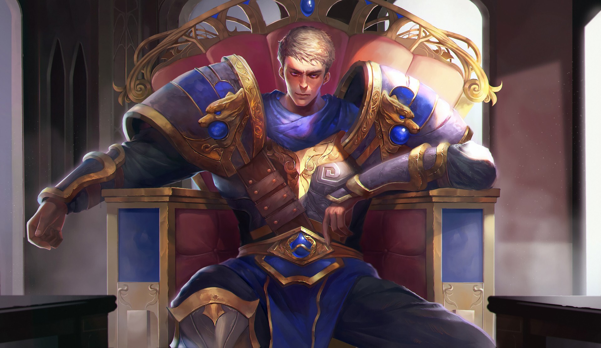 Garen wallpapers, Fan arts, League of Legends, Stats, 1920x1120 HD Desktop