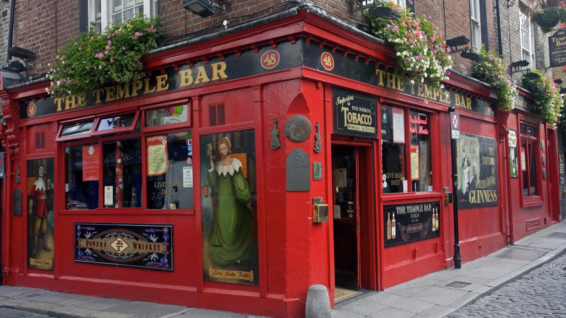 Temple Bar, Dublin Wallpaper, 1920x1080 Full HD Desktop