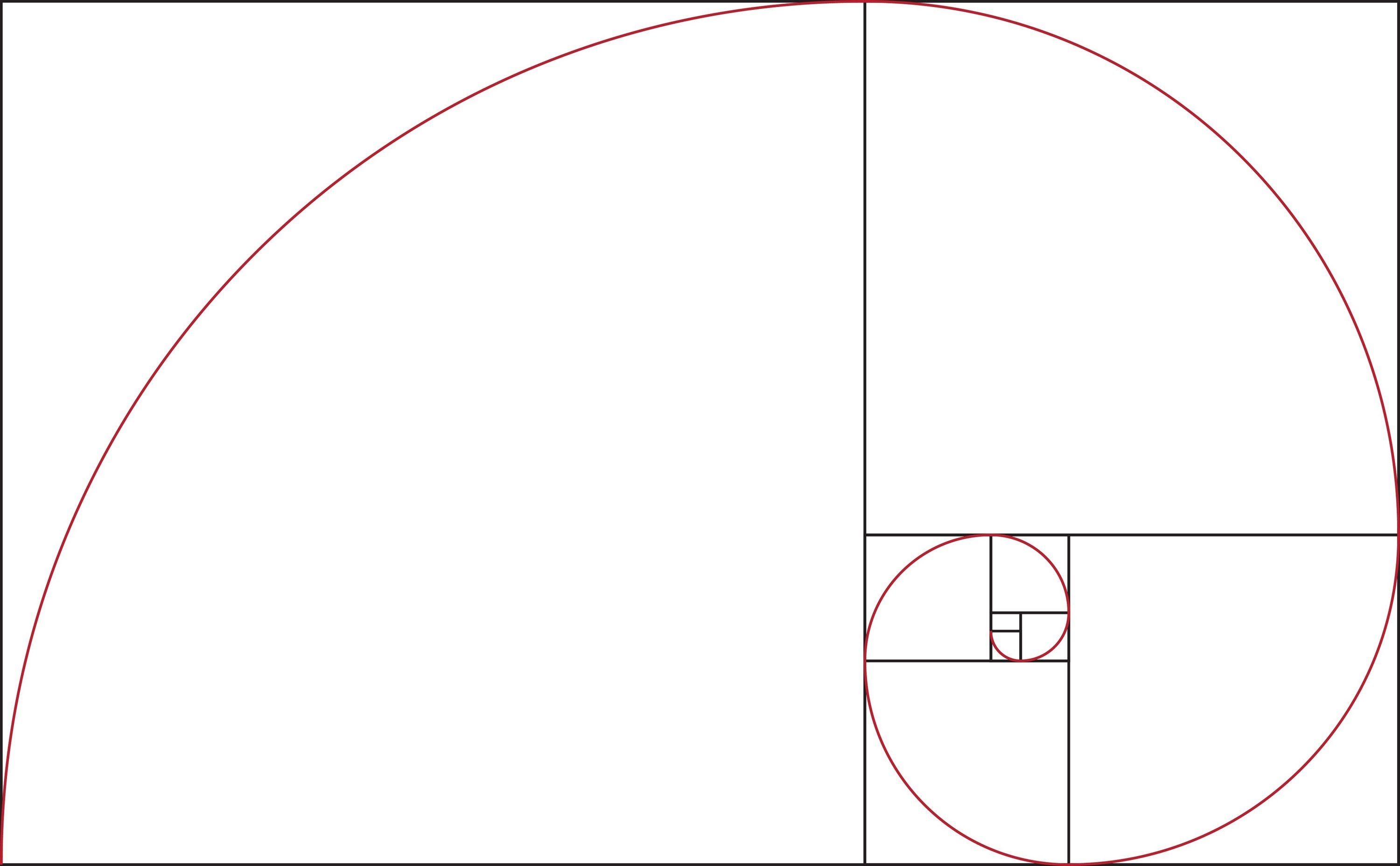 Golden Ratio, Mathematical concept, Create Golden Ratio Tutorial, 3000x1860 HD Desktop