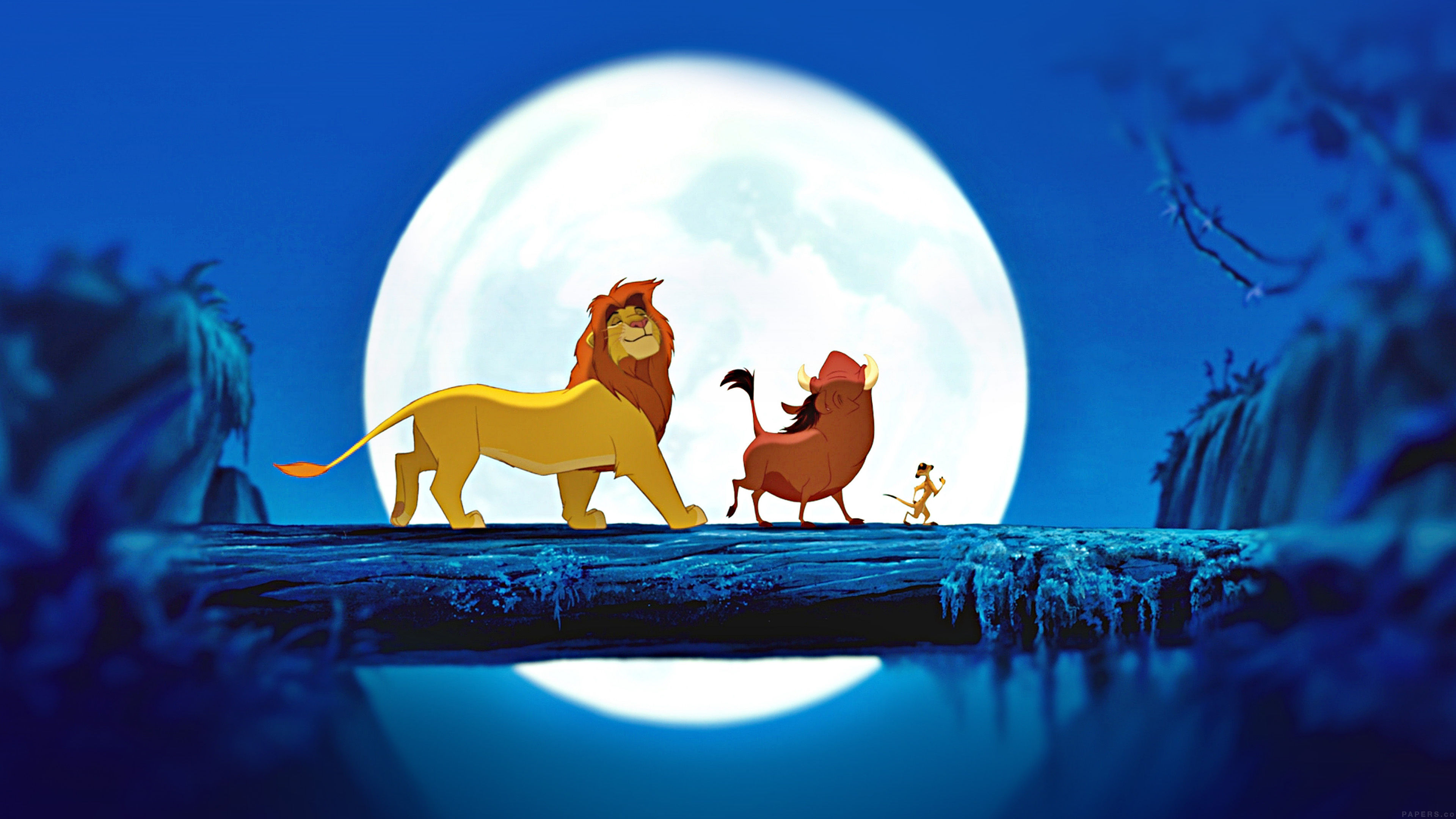 Simba and friends, Hakuna Matata Wallpaper, 3840x2160 4K Desktop