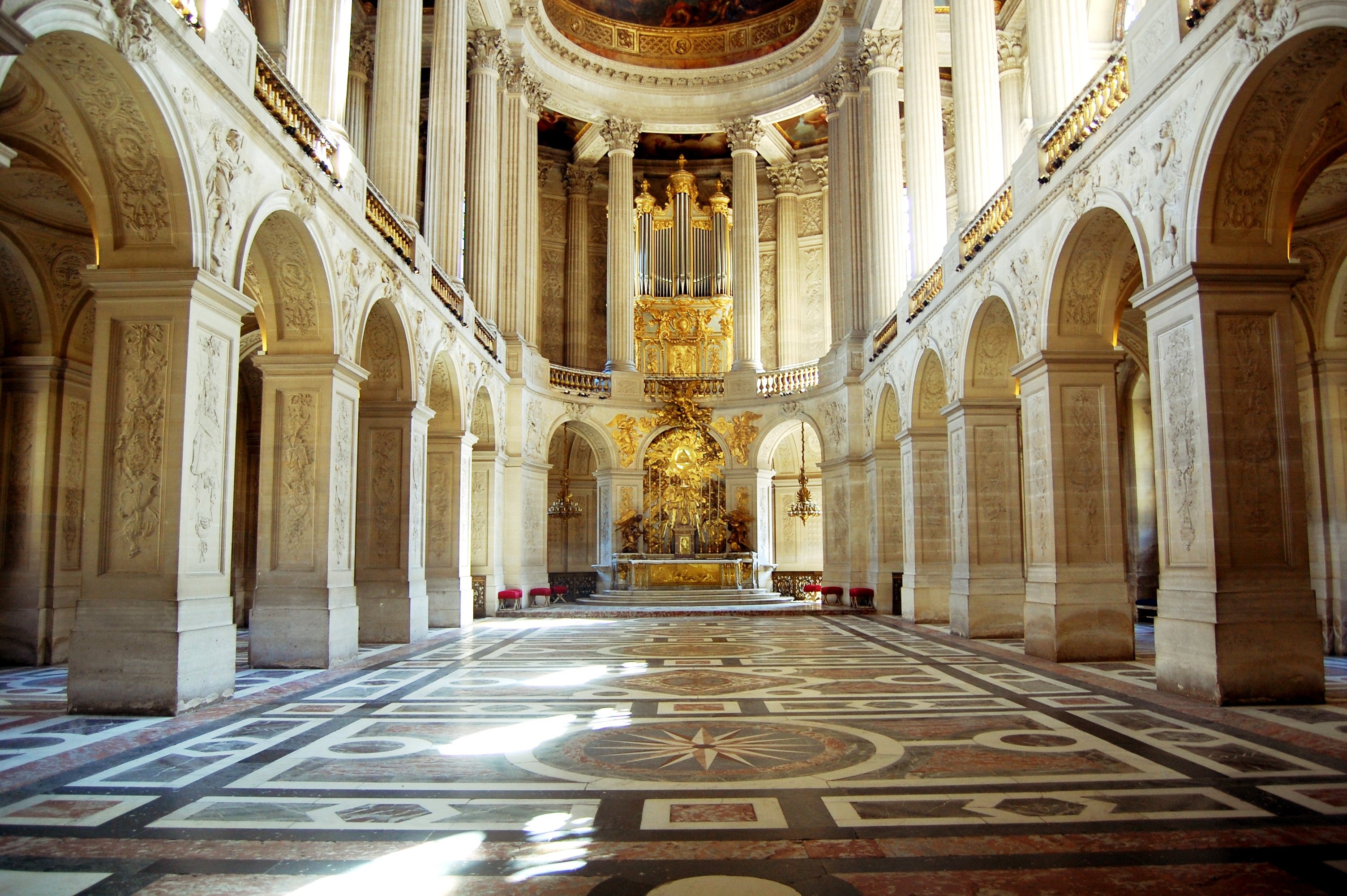 Chateau de Versailles, France, Building design, 3010x2000 HD Desktop